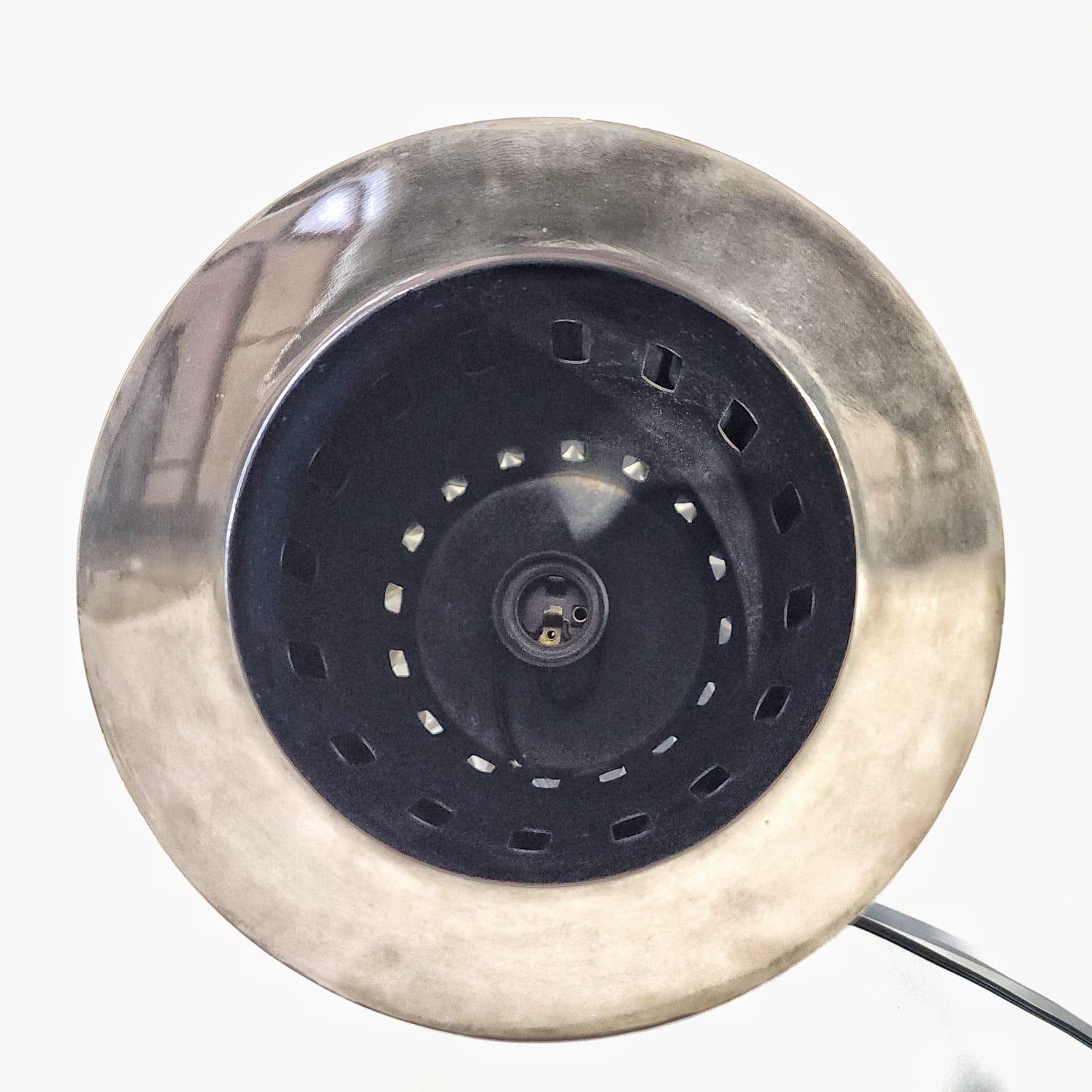 Metal Italian design 70s table lamp 