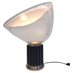 Italian design 70s table lamp "Taccia" by Castiglioni for Flos