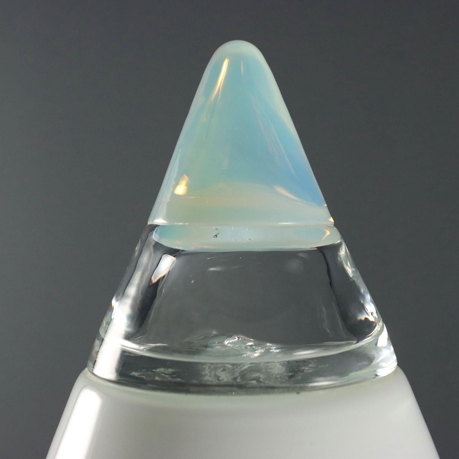 Late 20th Century Lampada da tavolo di Giusto Toso per Leucos, Anni 70 For Sale