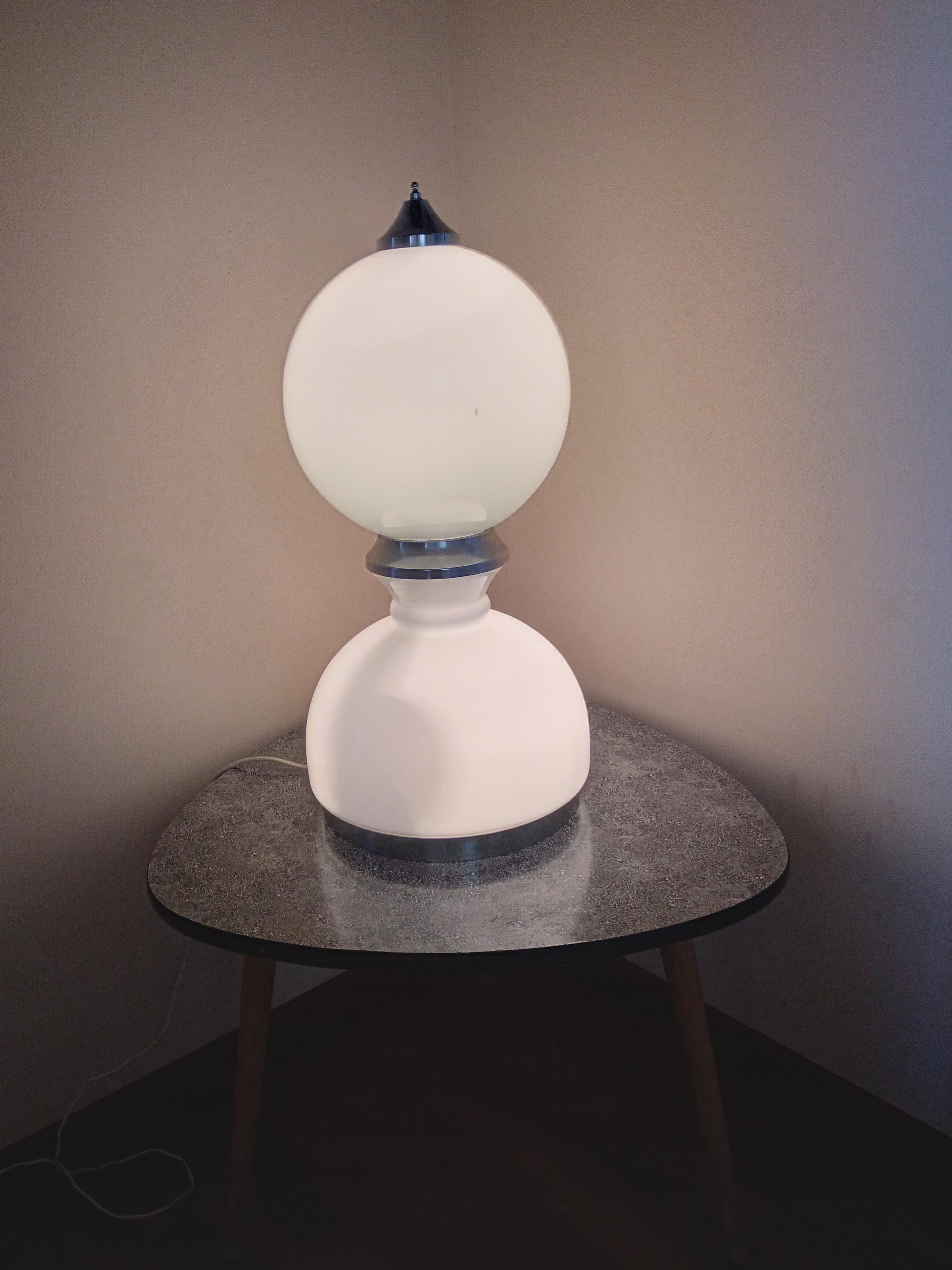 Table Lamp by Reggiani  in Murano Glass Italy 1960  For Sale 3