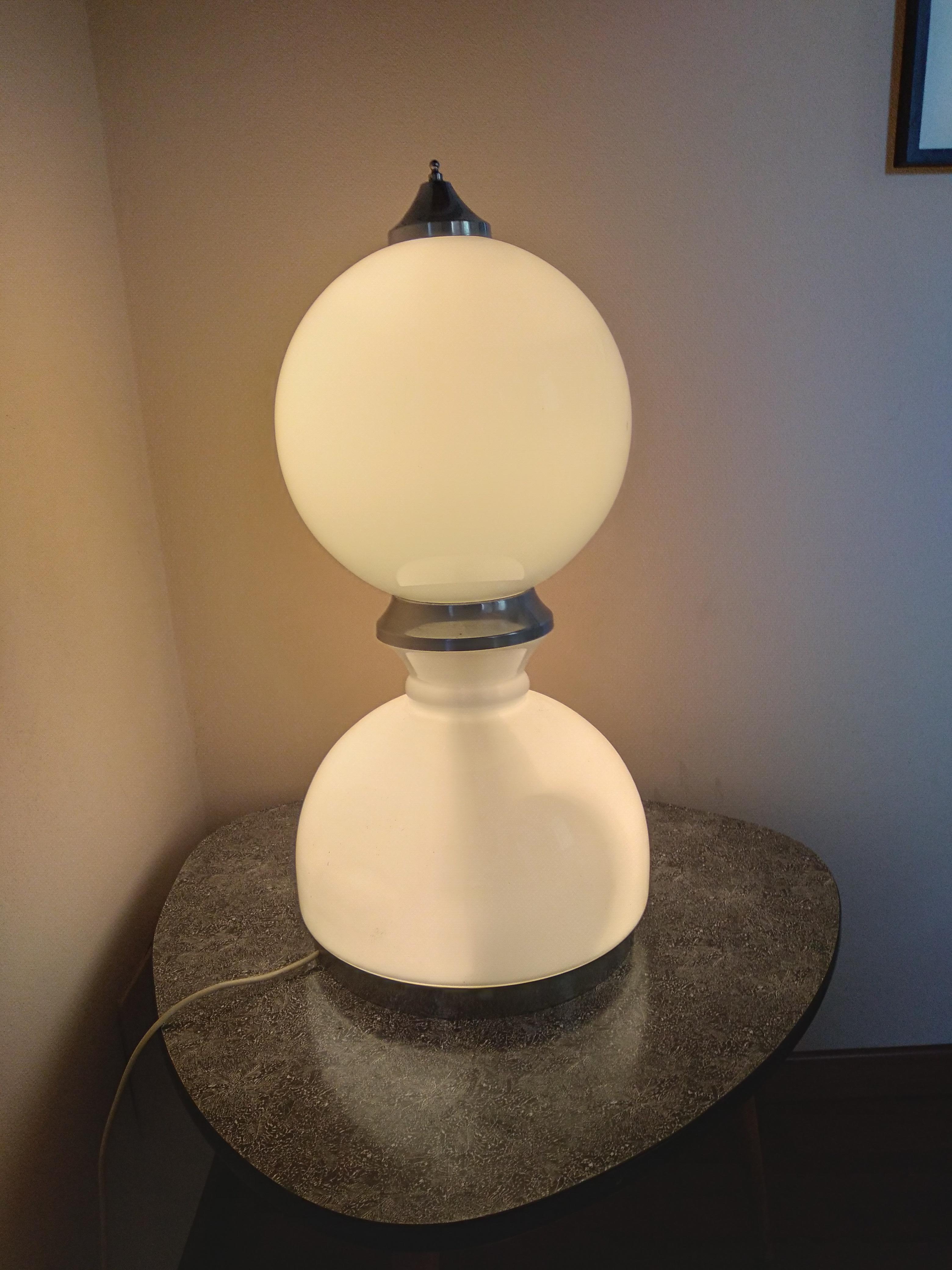 Table Lamp by Reggiani  in Murano Glass Italy 1960  For Sale 4