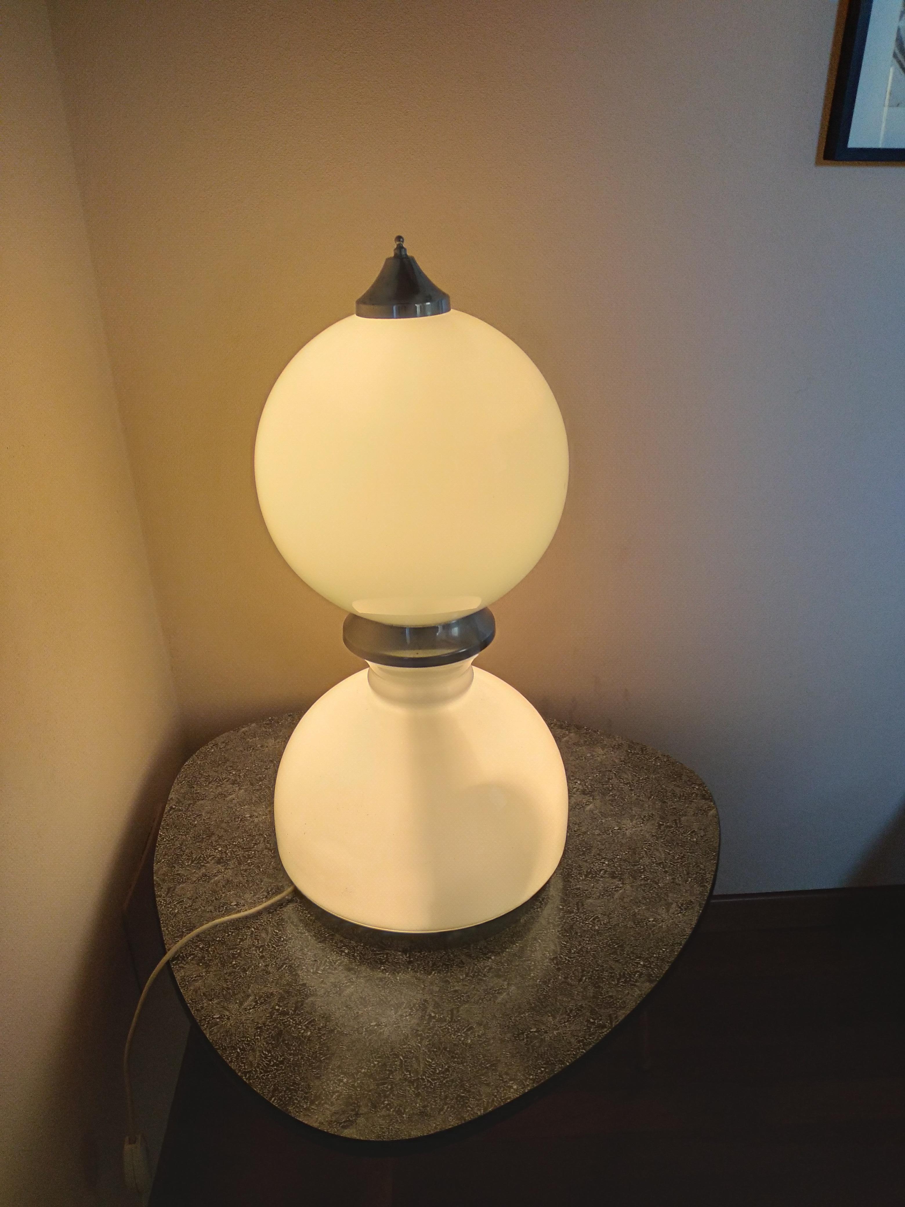 Table Lamp by Reggiani  in Murano Glass Italy 1960  For Sale 5