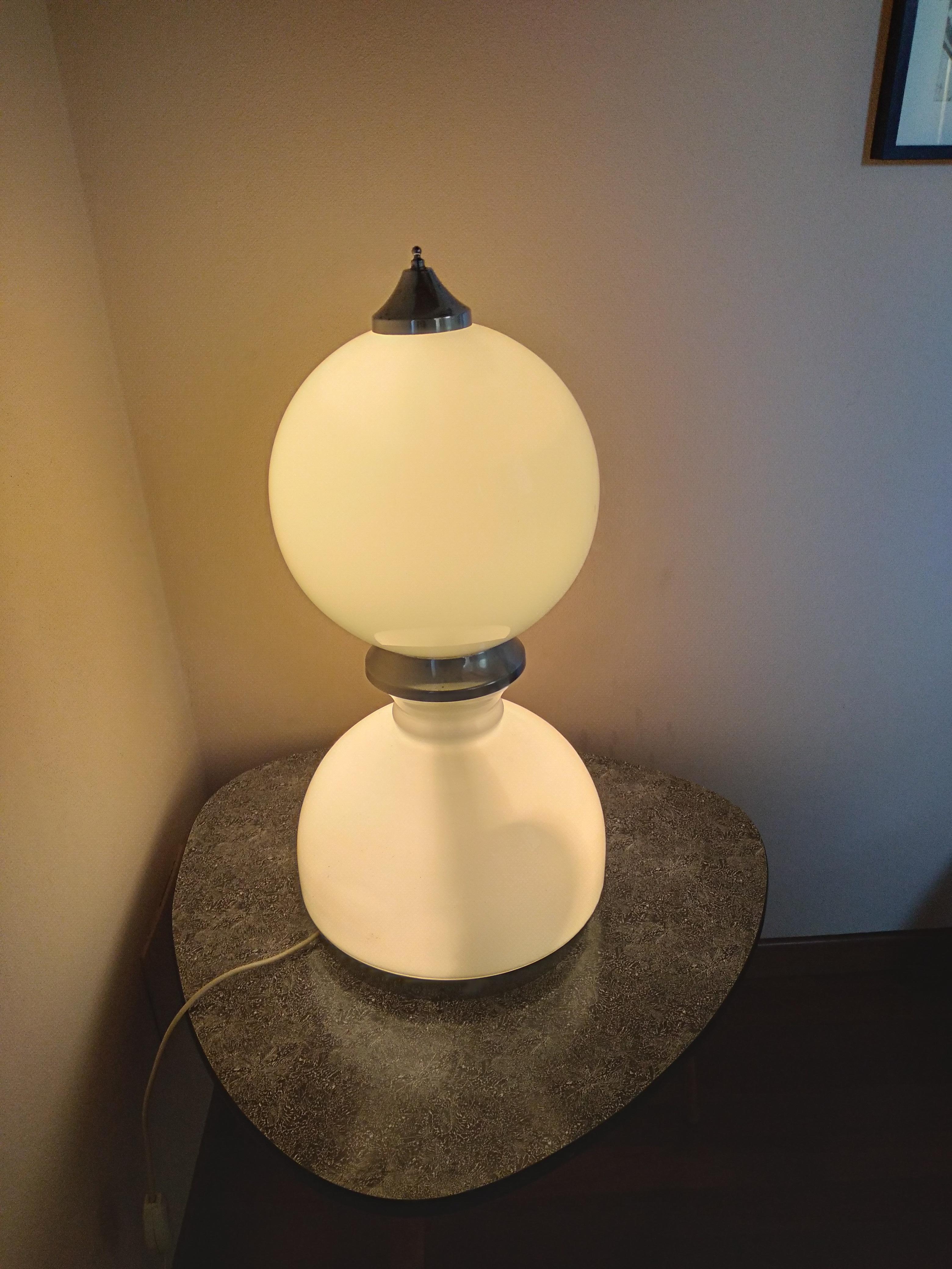 Table Lamp by Reggiani  in Murano Glass Italy 1960  For Sale 6