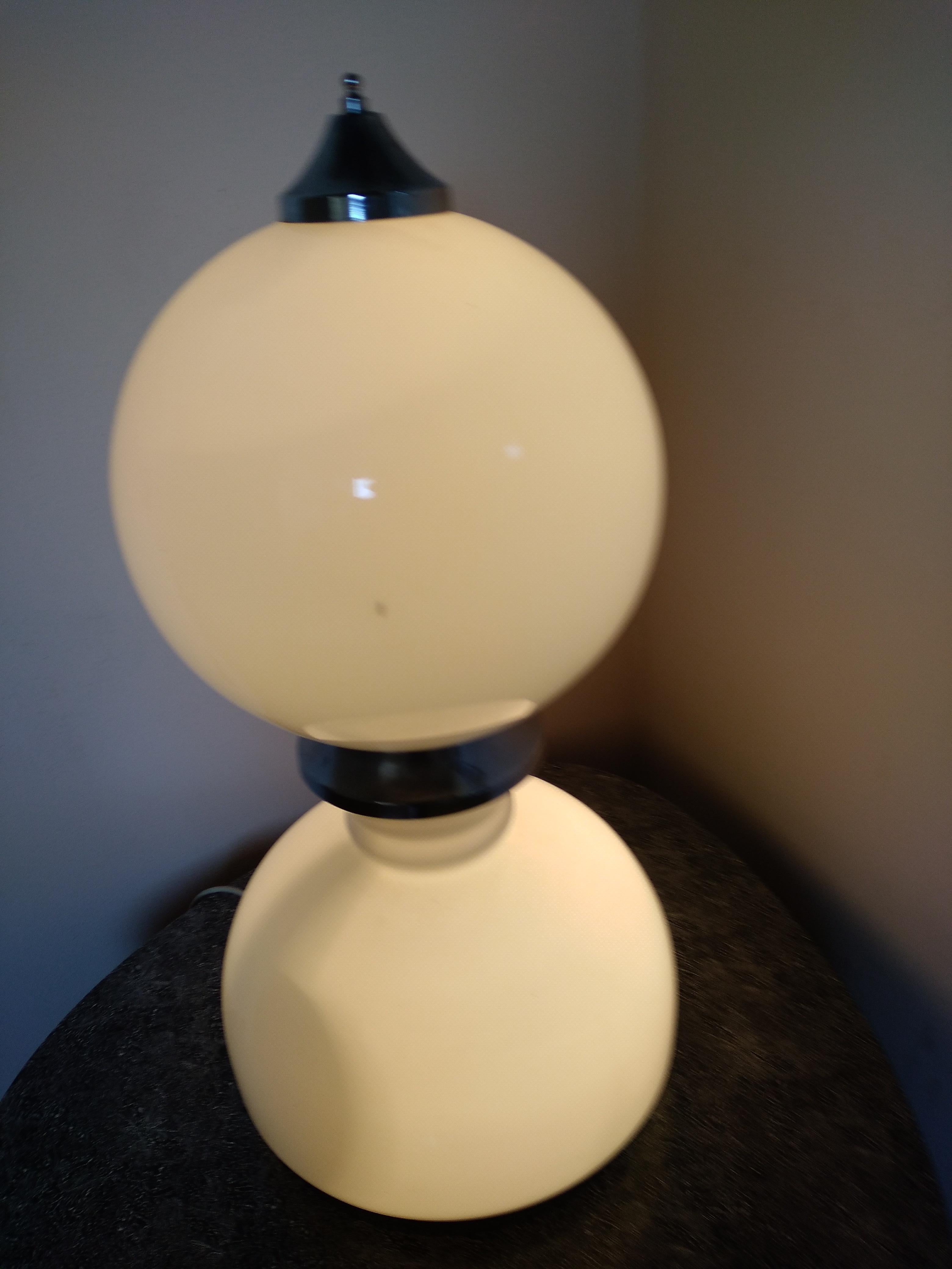 Table Lamp by Reggiani  in Murano Glass Italy 1960  For Sale 8