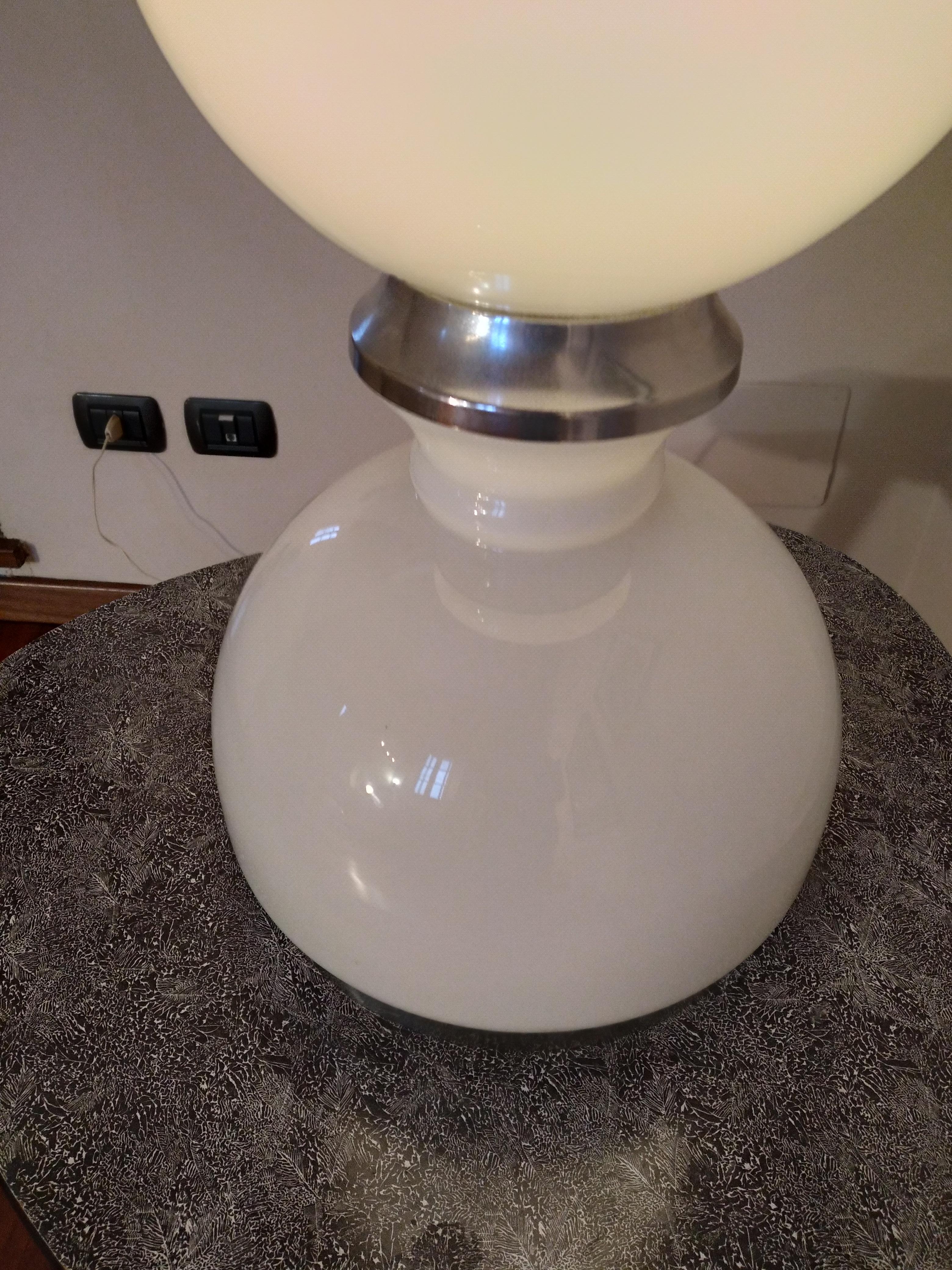 Table Lamp by Reggiani  in Murano Glass Italy 1960  For Sale 1
