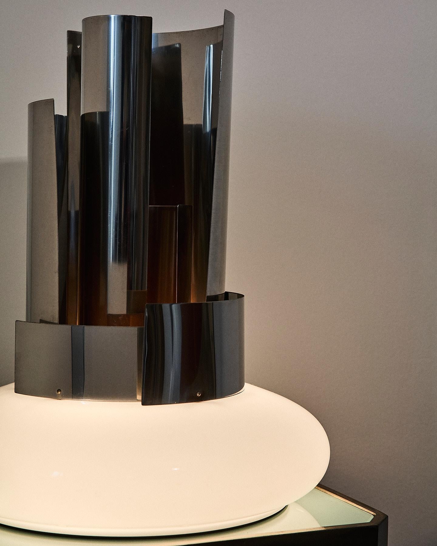 Lampada da tavolo disegnata dall'artista Giuseppe Calonaci Italia, 1971 en venta 3