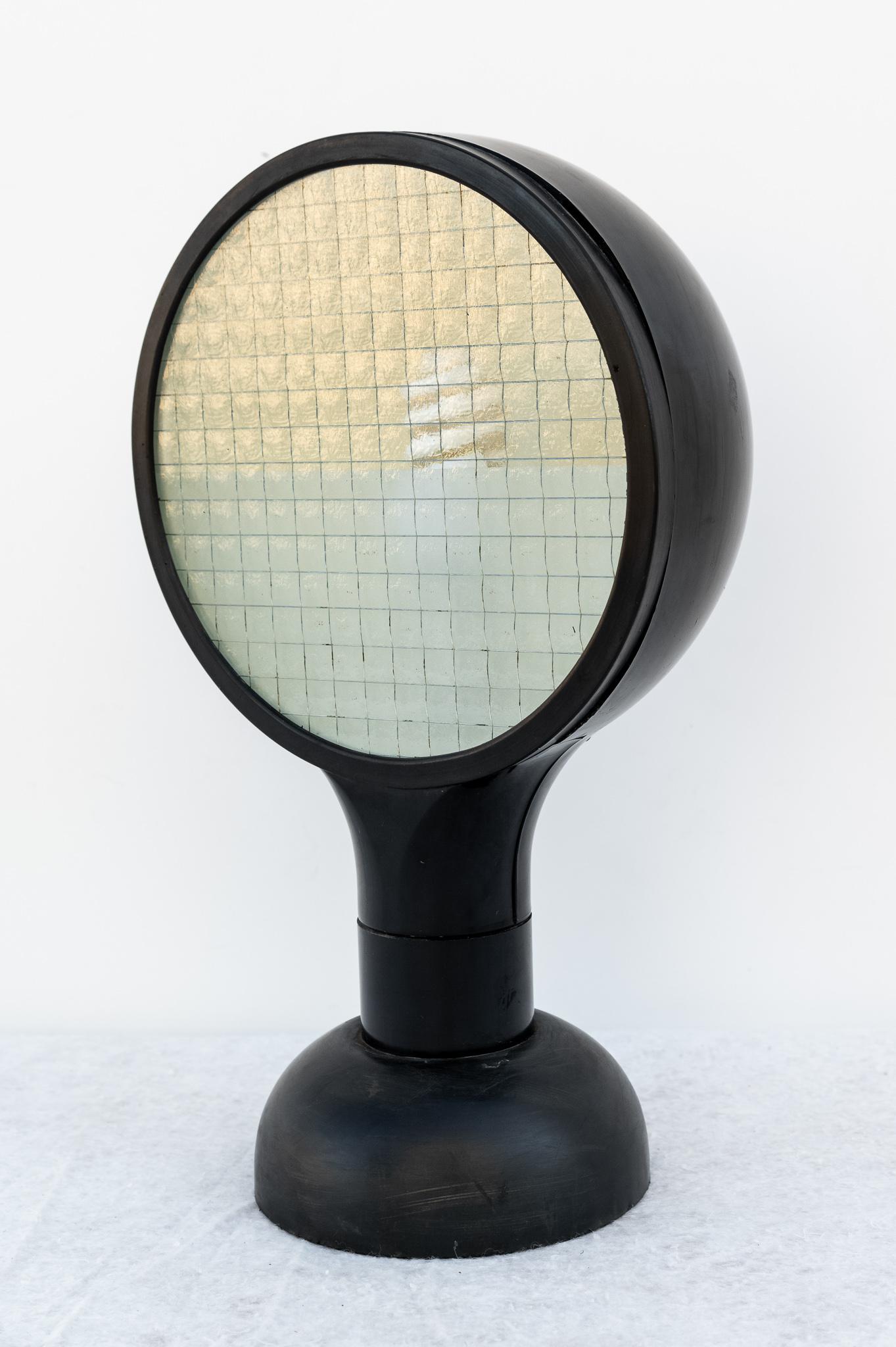 Lámpara de mesa Drive nera de Adalberto Dal Lago para Bieffeplast-Francesconi Italiano en venta