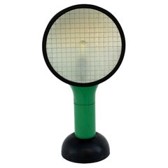 Lampada da tavolo Drive verde di Adalberto Dal Lago per Bieffeplast-Francesconi