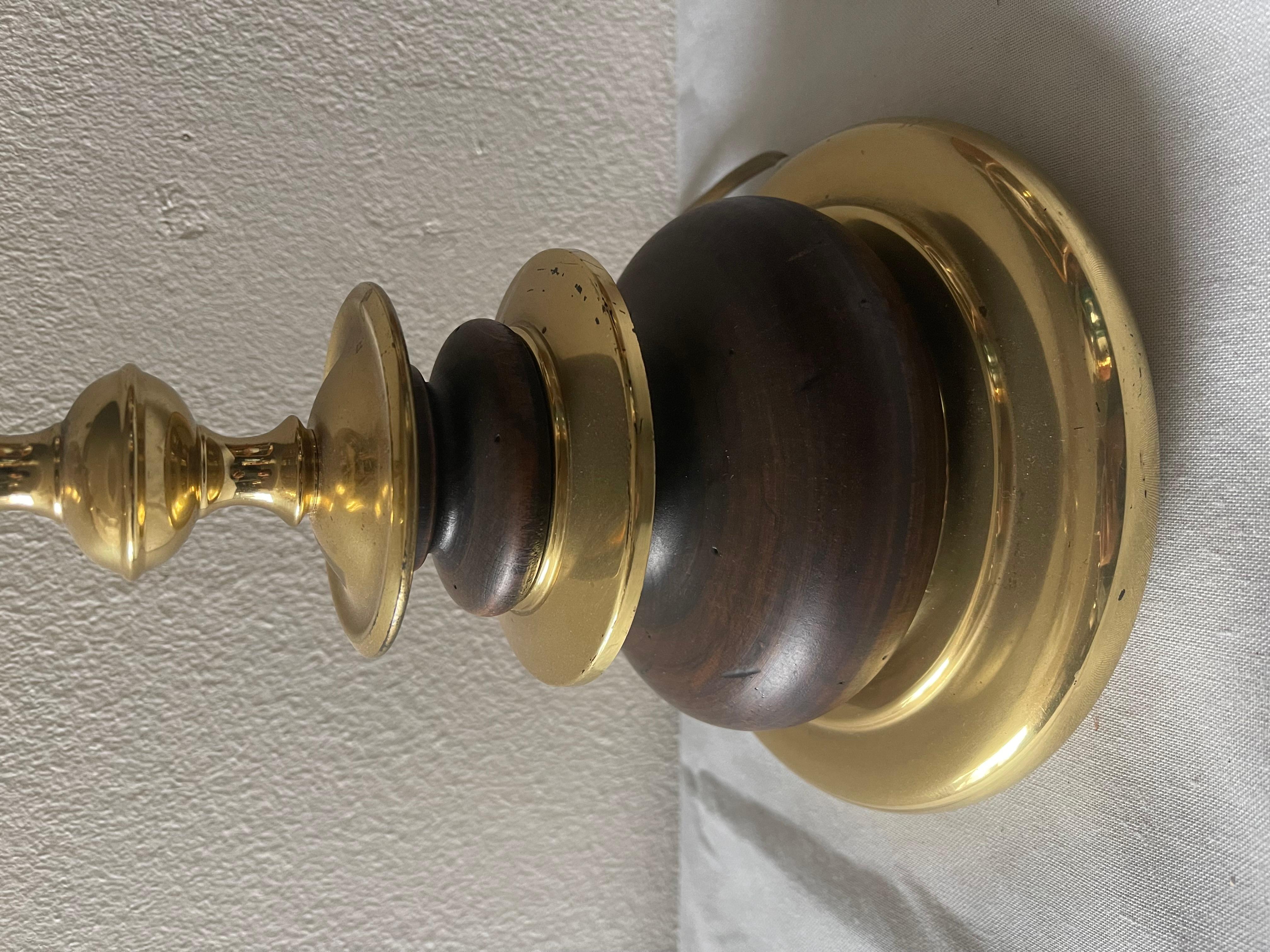 Other Art Nouveau style fixed table lamp glass shade 1990s For Sale