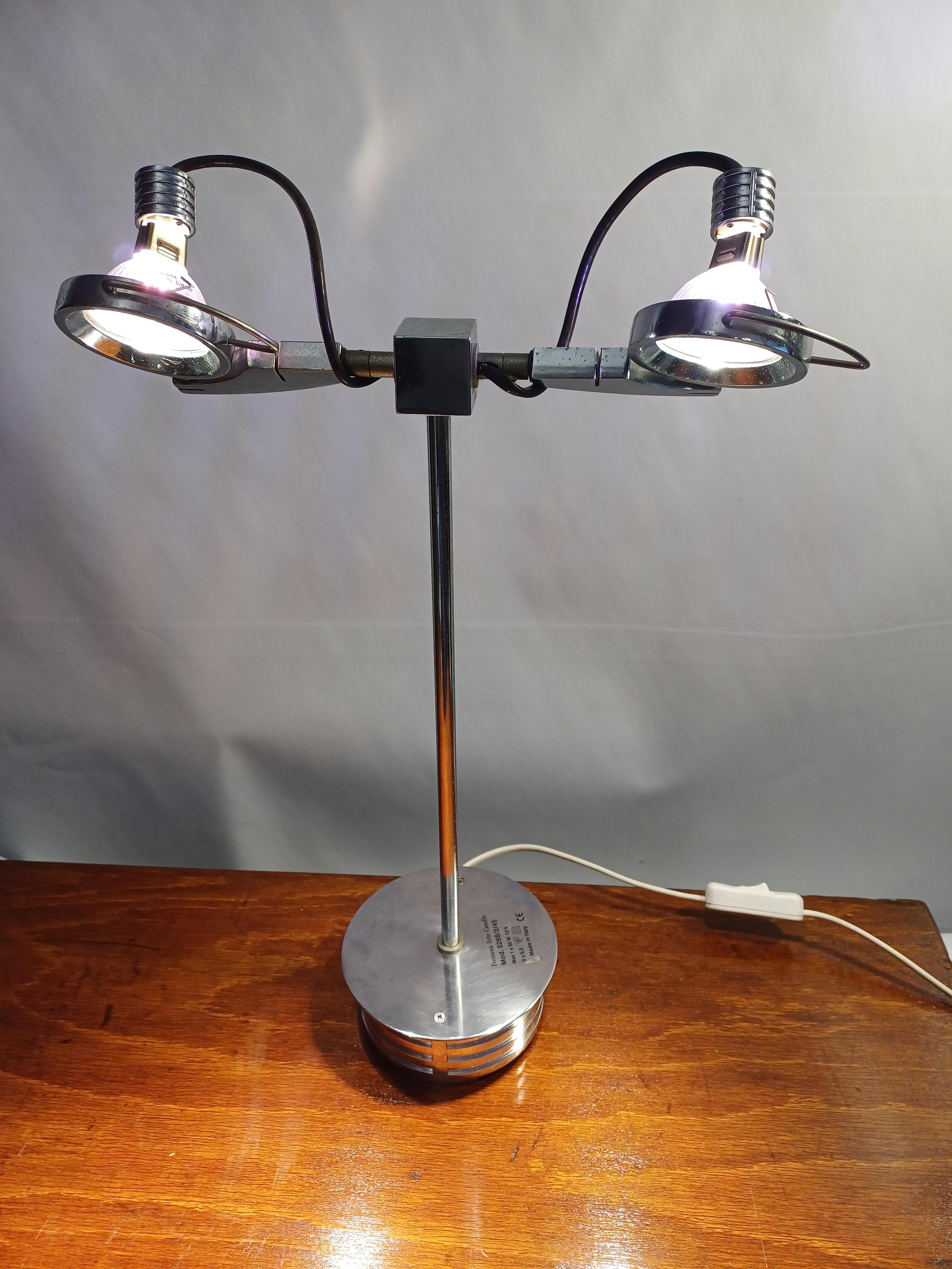 Contemporary Table Lamp Fontana Arte Candle Koi For Sale