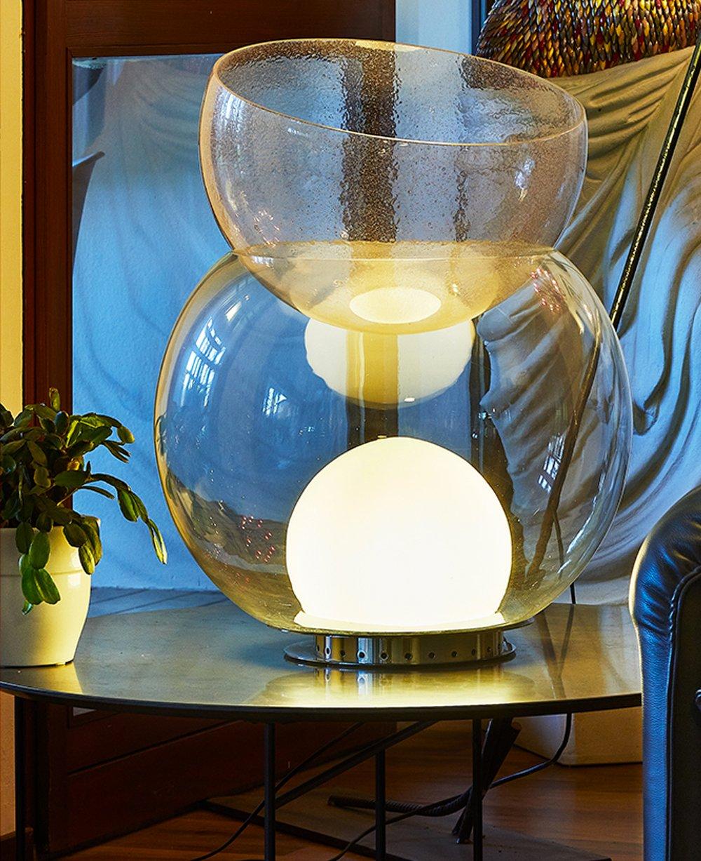 Italian Lampada da tavolo Giova disegnata da Gae Aulenti e prodotta da Fontana Arte 1964 in vendita
