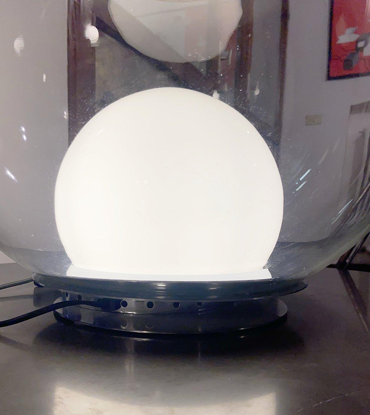 Metallo Lampada da tavolo Giova disegnata da Gae Aulenti e prodotta da Fontana Arte 1964 in vendita