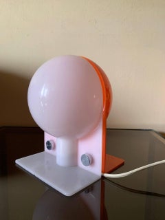 Lampada da tavolo Guzzini - Sirio di Ermanno et Sergio Brazzoli  anni 70'