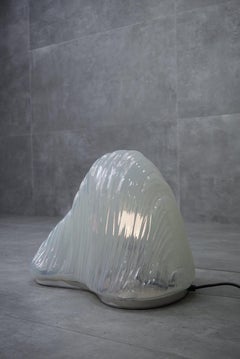 Lampada da tavolo Iceberg di Carlo Nason per Mazzega, 1960s, modello grande