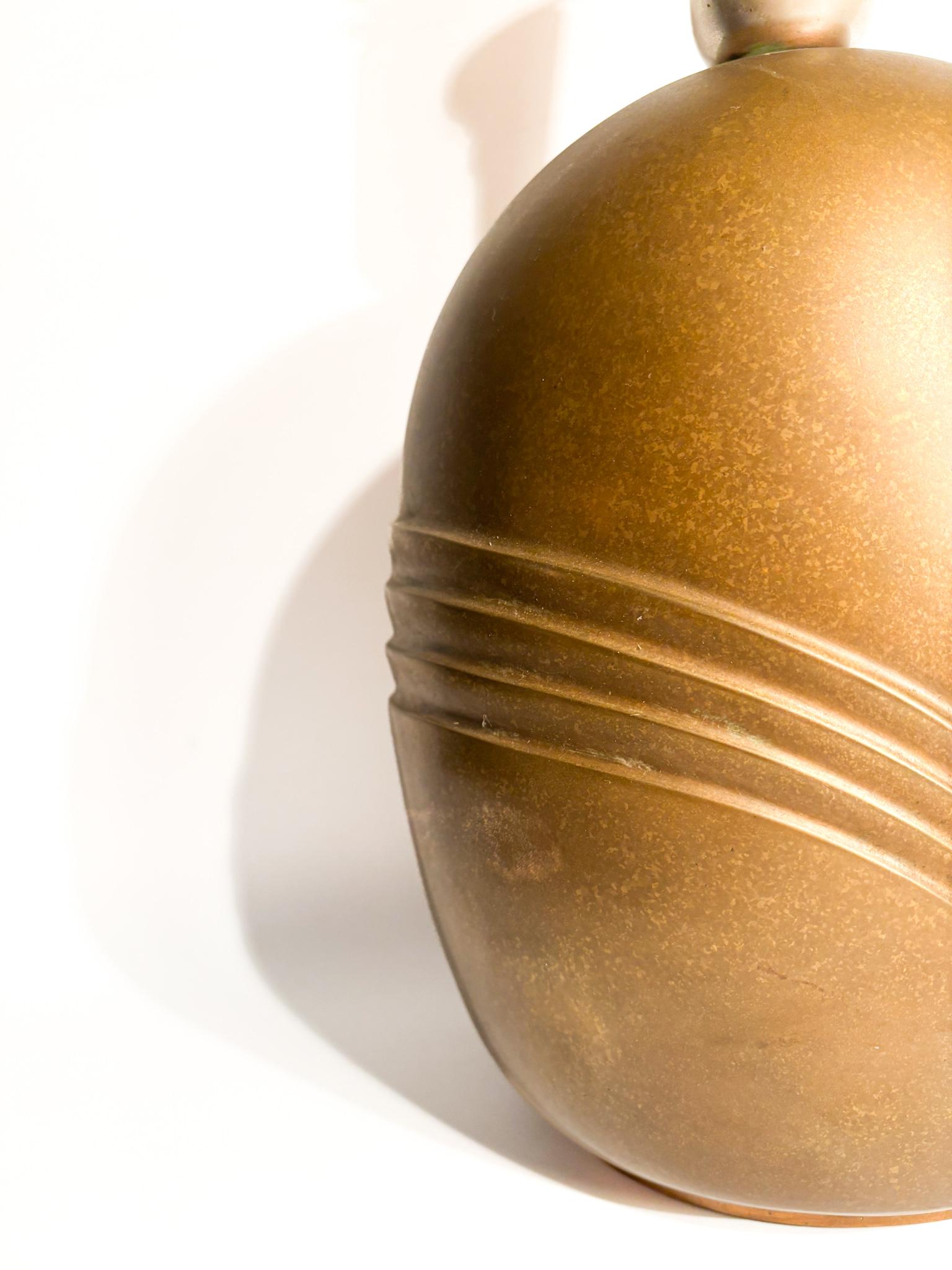 Lampada da Tavolo in Bronzo di Esa Fedrigolli Anni 70 en Bueno estado para la venta en Milano, MI