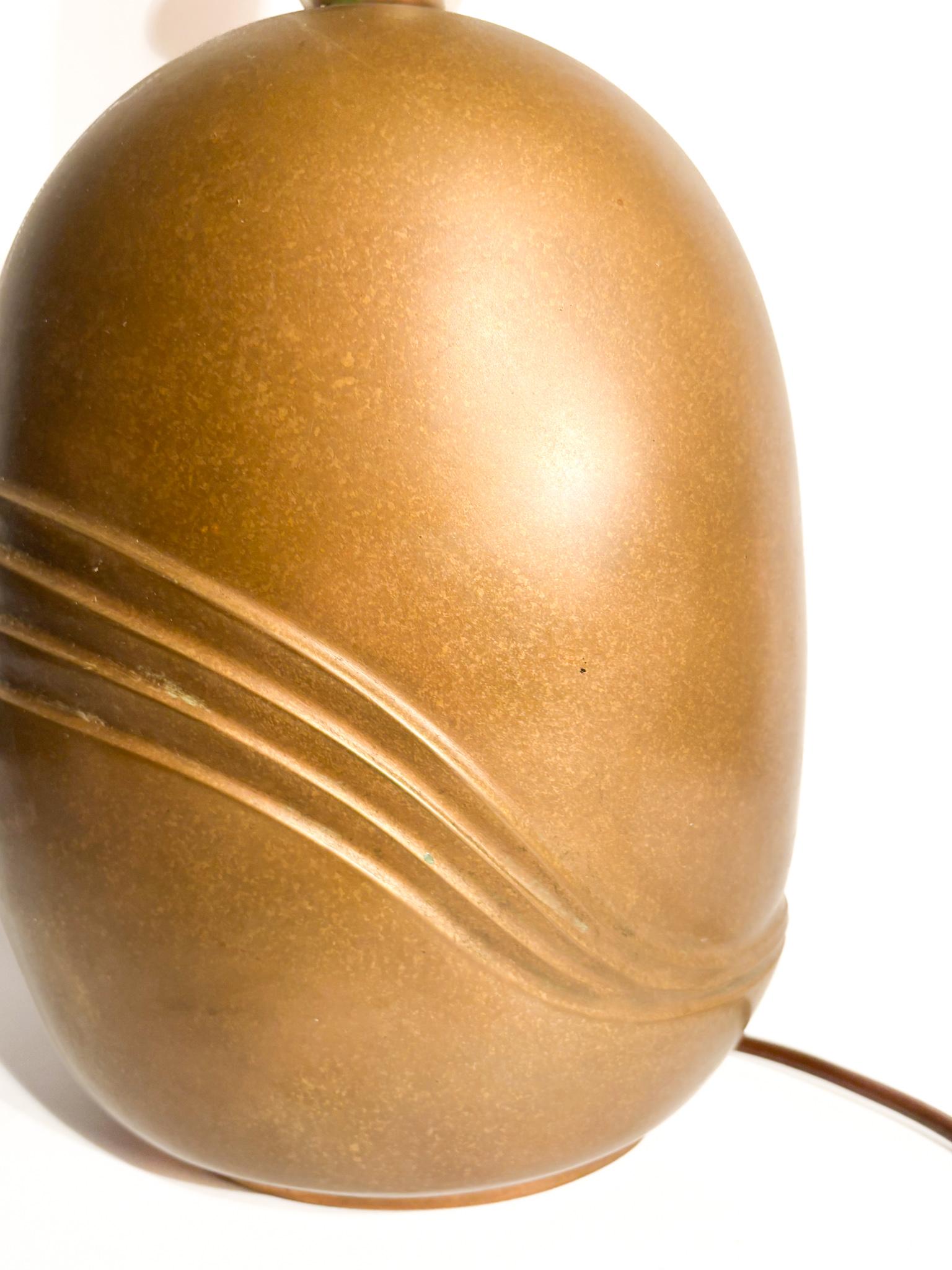 Lampada da Tavolo in Bronzo di Esa Fedrigolli Anni 70 Late 20th Century en venta