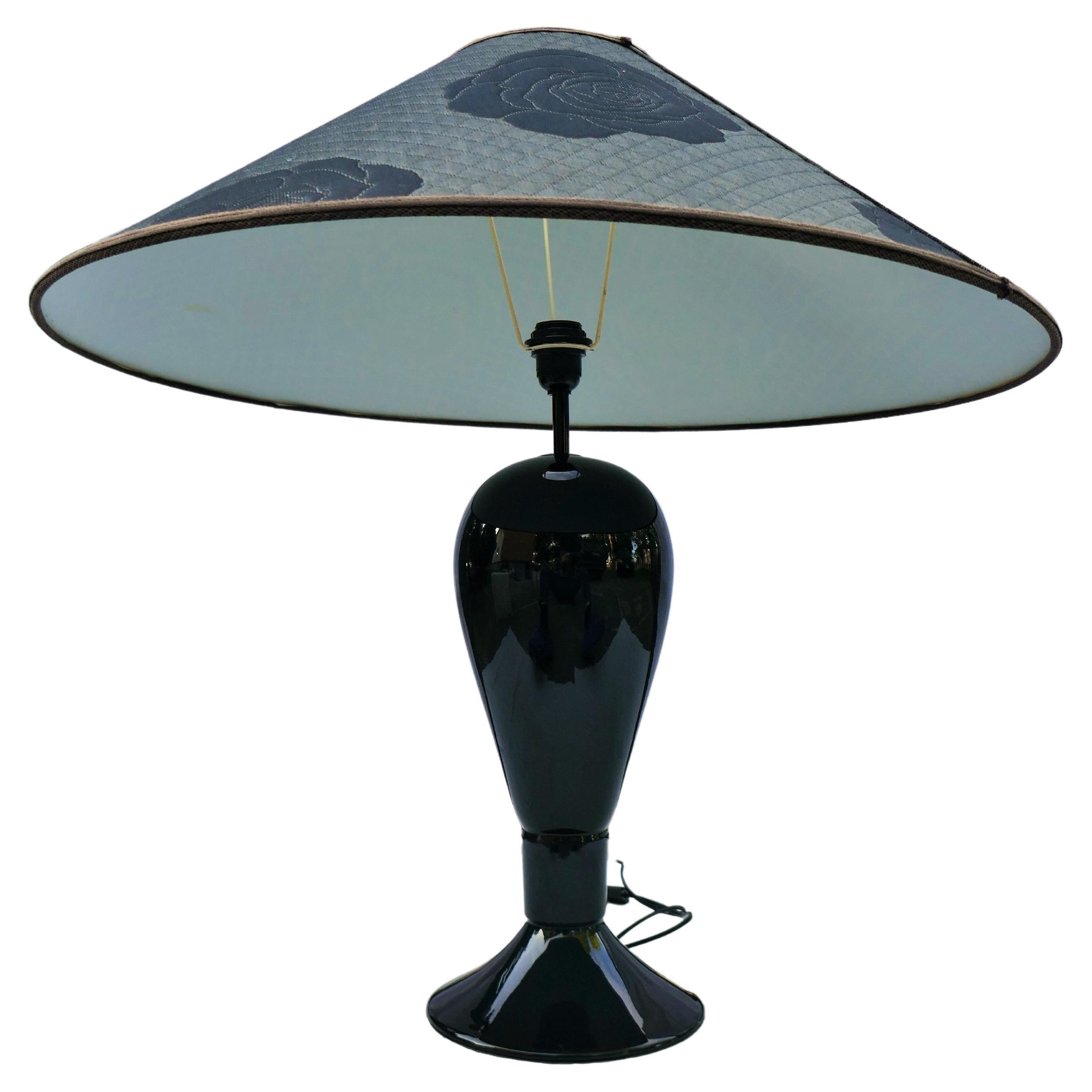 Lampada da tavolo in ceramica di Alessandro Traversi e Gianni Versace For Sale