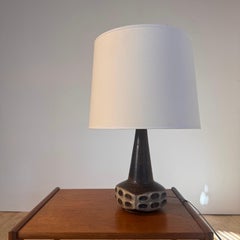 Lampe de table en céramique « West Germany », design allemand des années 70