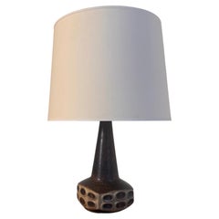 Ceramic table lamp from West Germany, German design from the 1970s