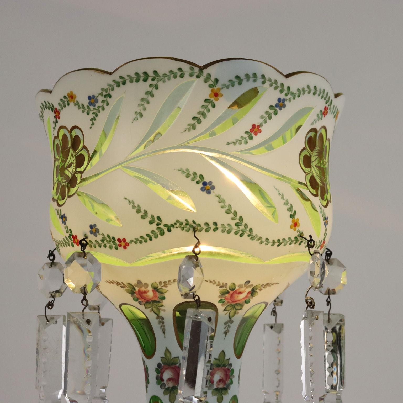 Other Bohemia Crystal Table Lamp  For Sale