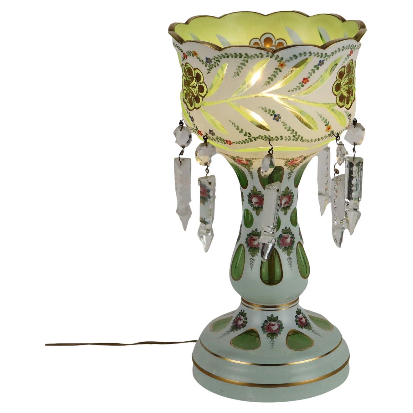 Bohemia Crystal Table Lamp For Sale