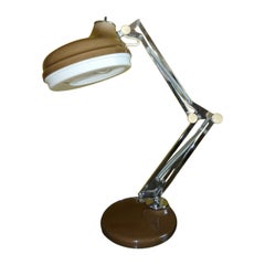 Lampada da tavolo in metallo, anni '60