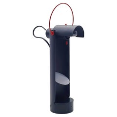 Black Metal Direct Light Table Lamp, Italy 1970s