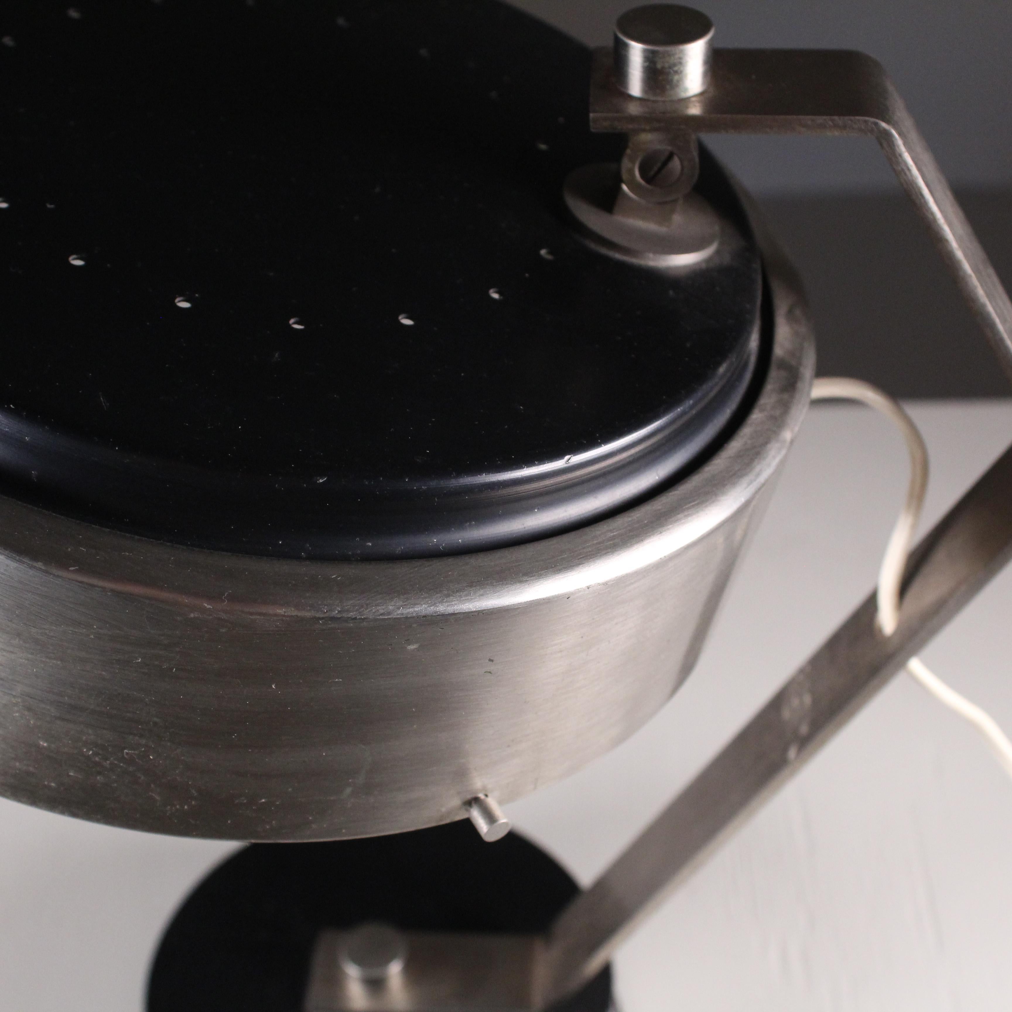 Space Age style metal table lamp, 1960s For Sale 5