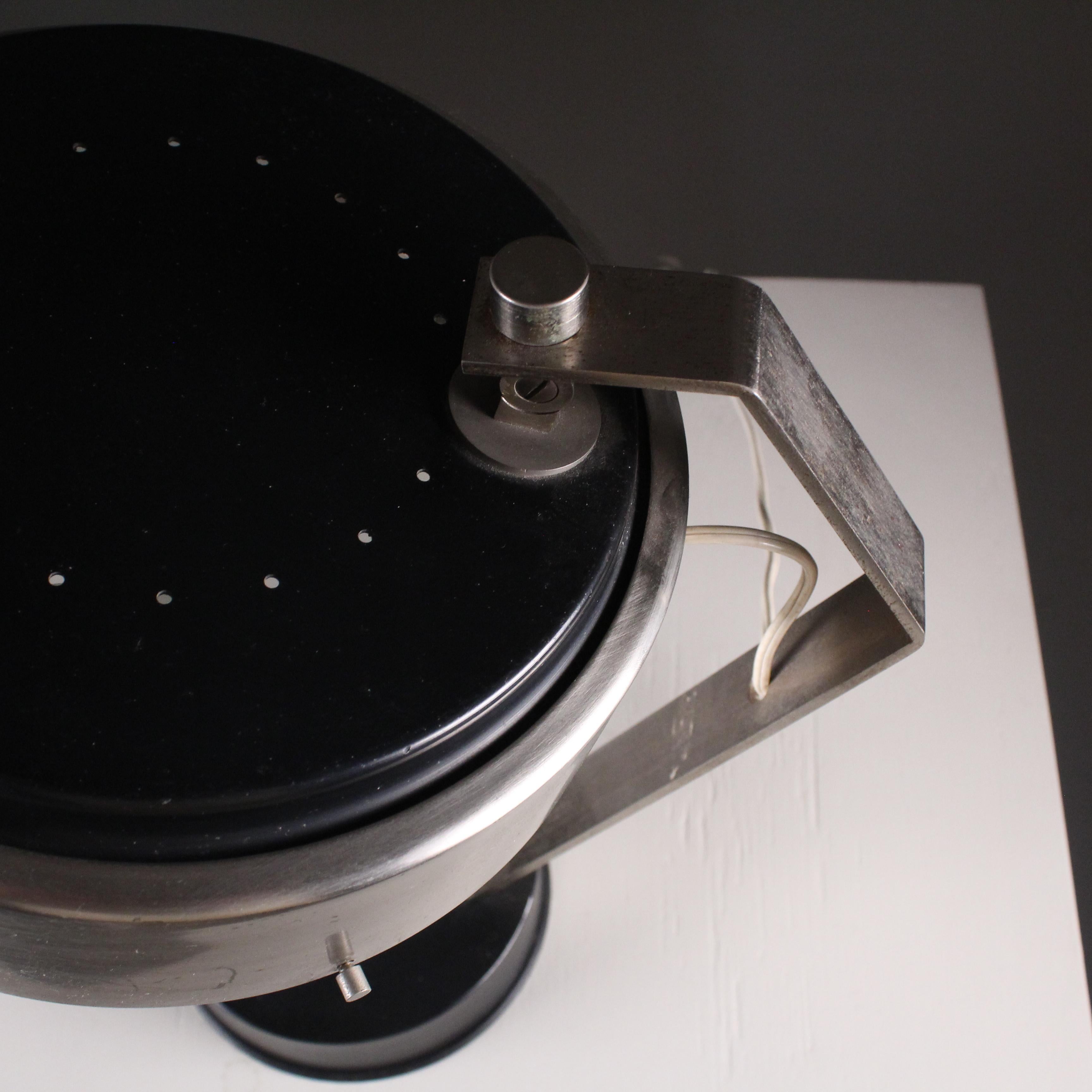 Space Age style metal table lamp, 1960s For Sale 3