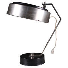 Lampada da tavolo in metallo stile Space Age, 1960