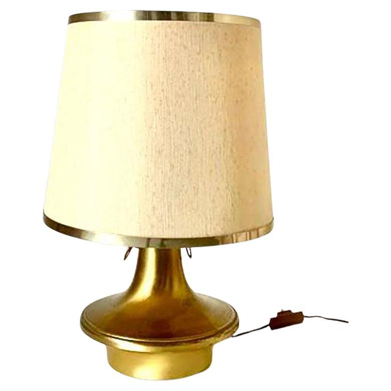 Mid-20th Century Brass table lamp, Italy 1950s For Sale