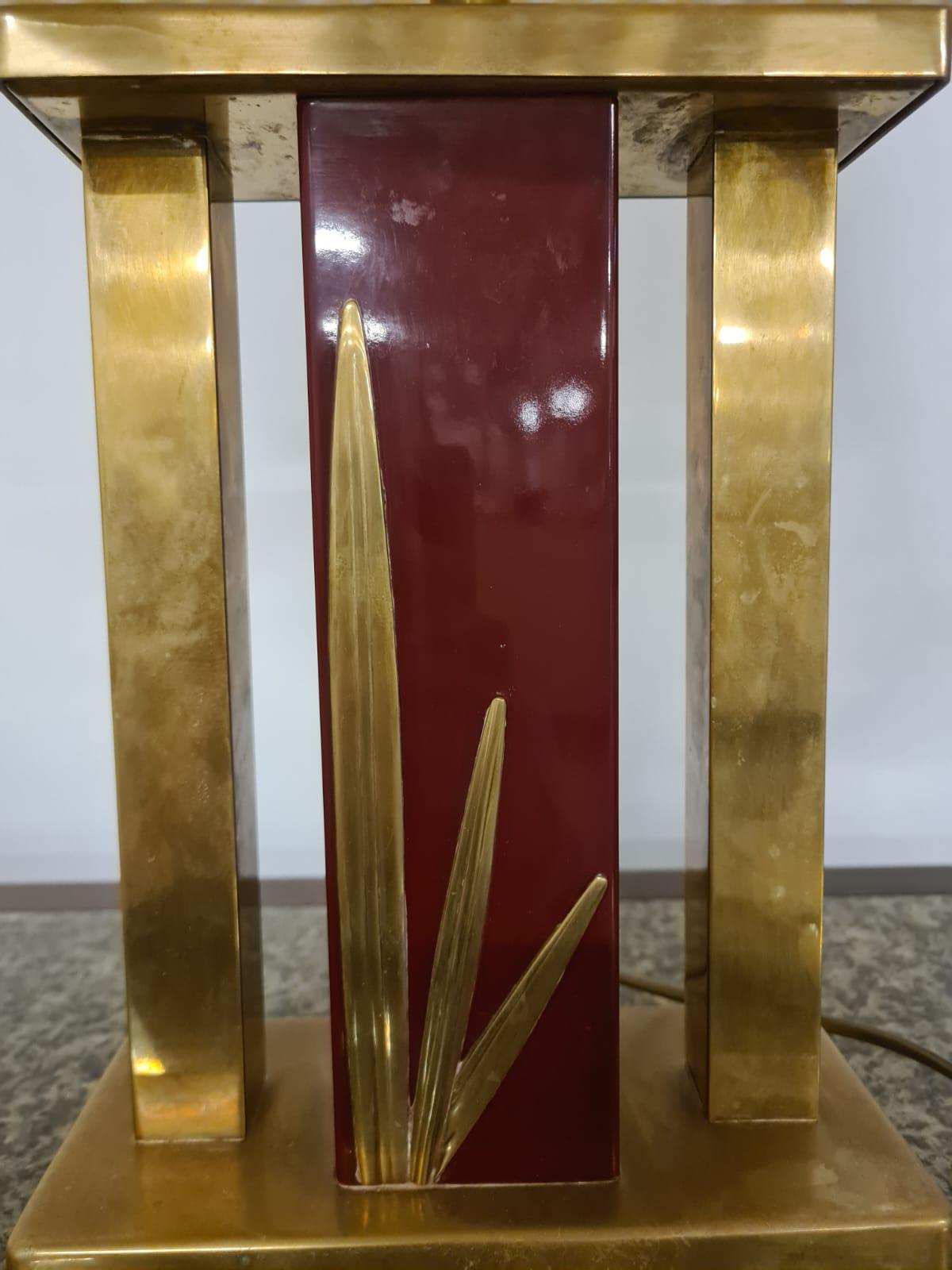 70' Hollywood Regency style table lamp For Sale 2