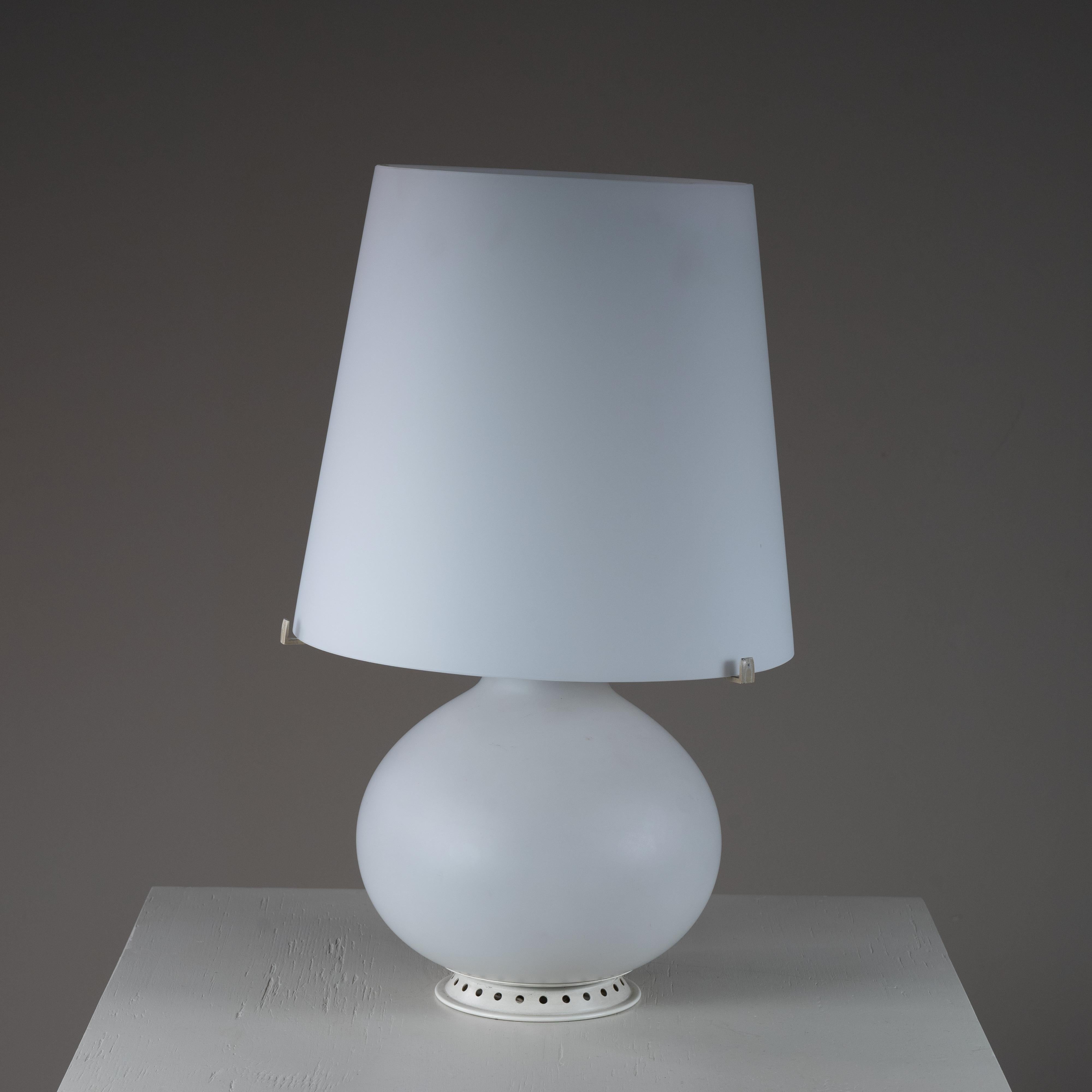 Lampada da Tisch aus vetro 1853, Max Ingrand, Fontana Arte, 1970 im Angebot 1