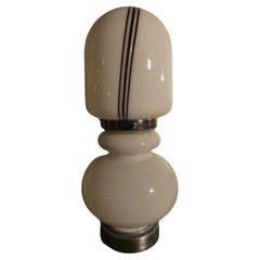 Murano glass table lamp attributed to Mazzega, Venice, 1970s