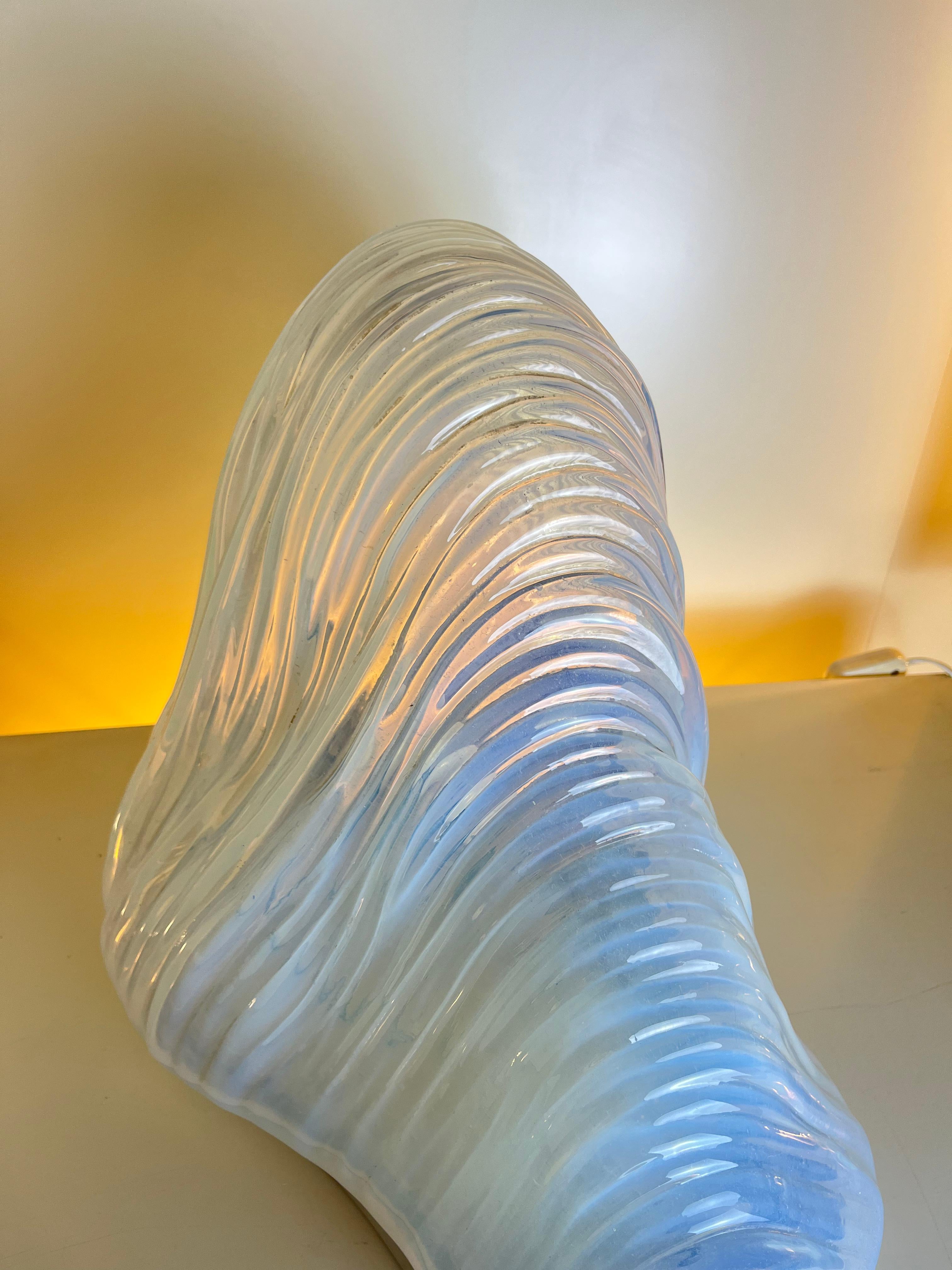 Lampada da tavolo in vetro di Murano Carlo Nason modello Iceberg - grande  1