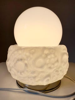 Lampe de table Murano de l'ère spatiale, Carlo Nason, Italie 1970
