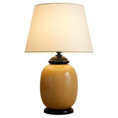 Lampada da Tavolo in vetro di Murano di Tommaso Barbi - Italia - Anni '50