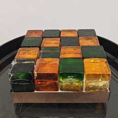 Gogi Gogi Giusto Toso murano glass table lamp for Seguso 1960s