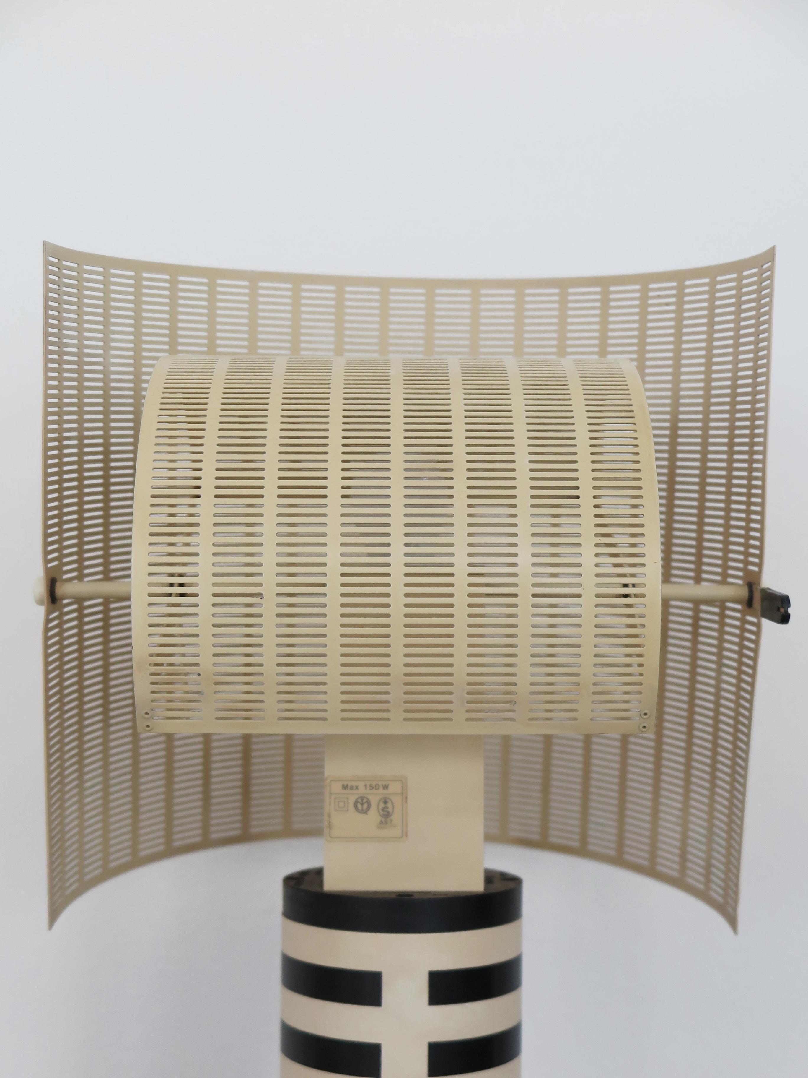 Lampe de table italienne 'Shogung' Design Mario Botta pour Artemide 1980 en vente 2