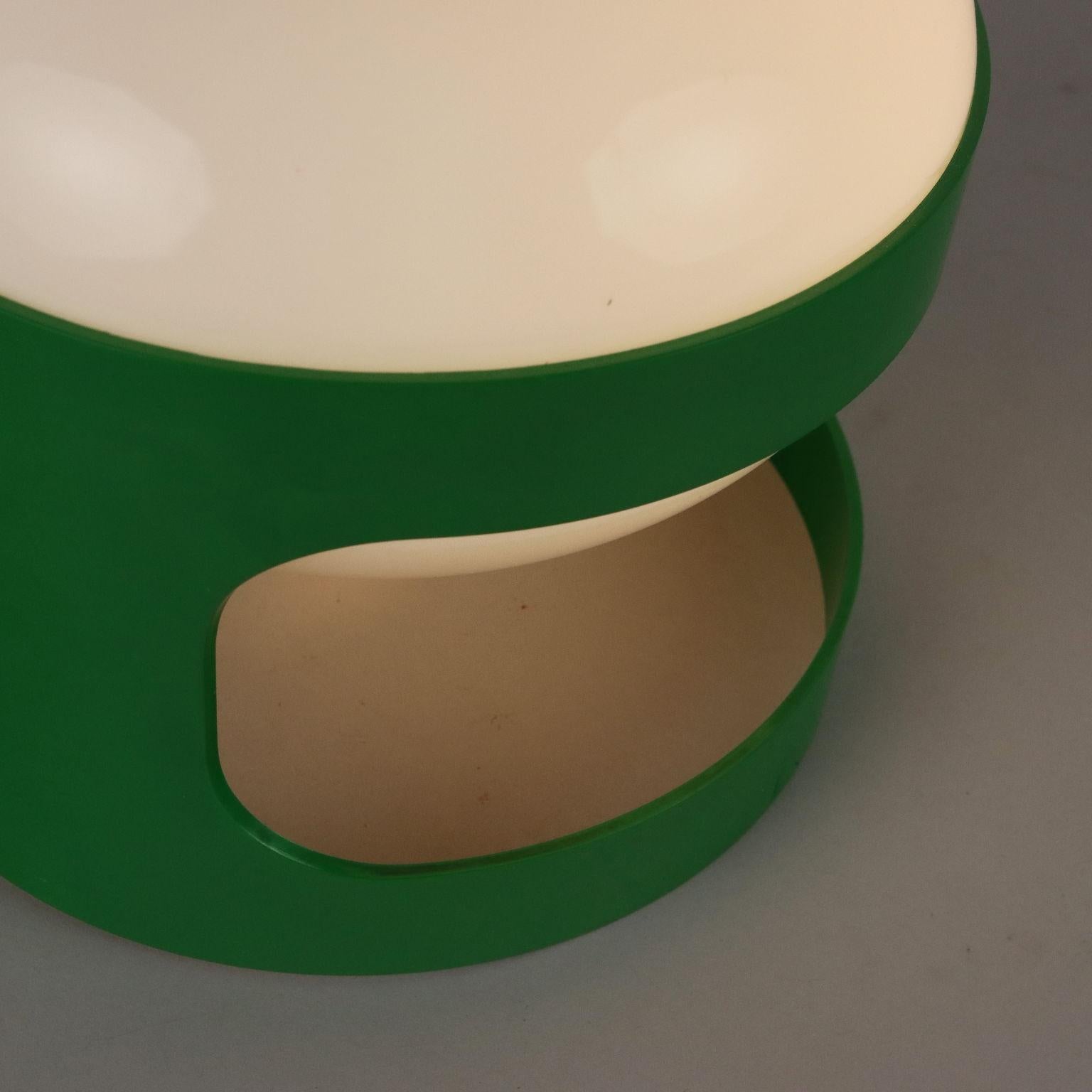 Late 20th Century Lampada da Tavolo 'KD 27' di Joe Colombo per Kartell verde anni 70