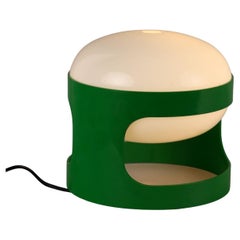 Vintage Lampada da Tavolo 'KD 27' di Joe Colombo per Kartell verde anni 70