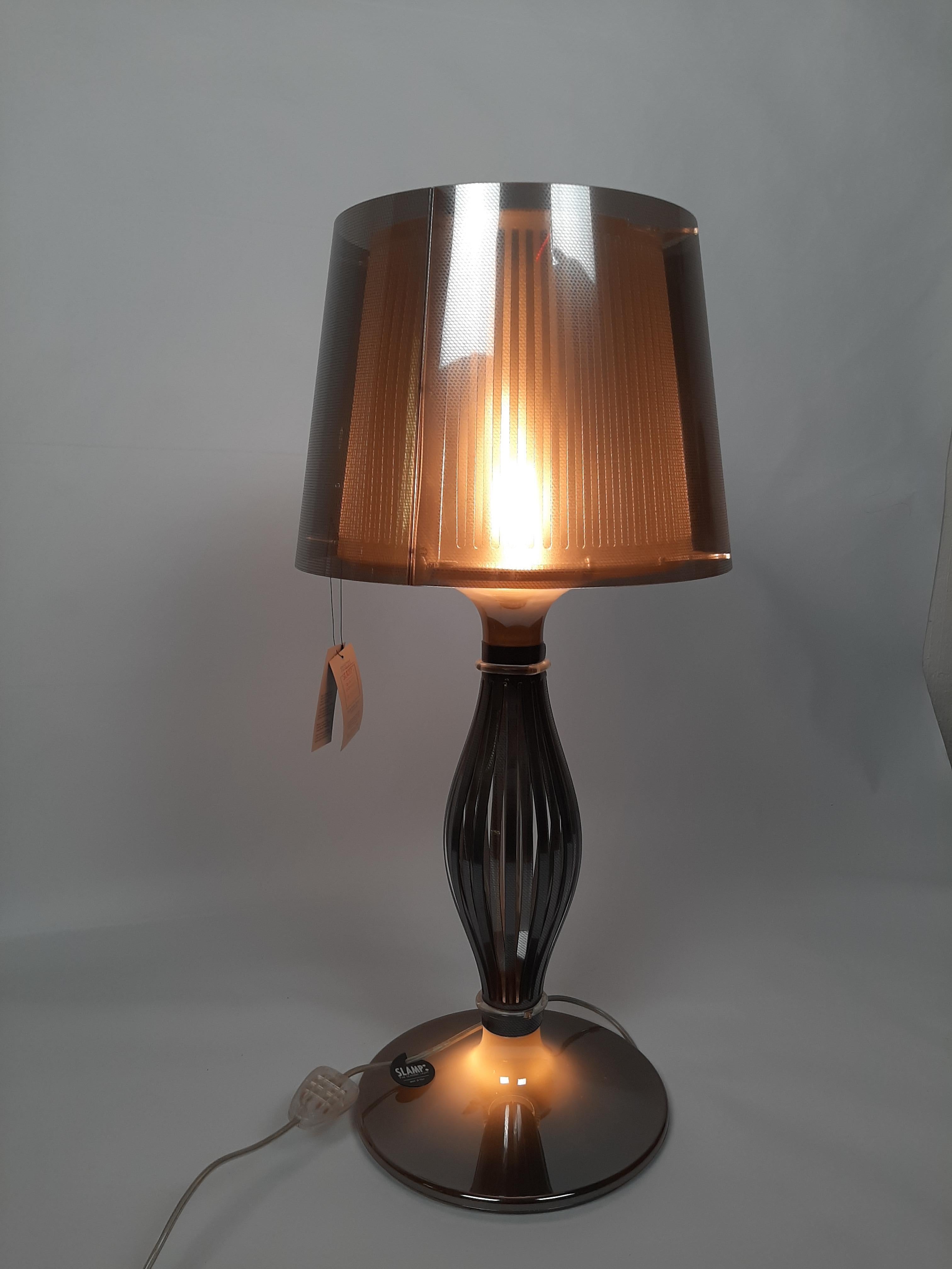 Liza Gray Table Lamp Slamp production For Sale 4