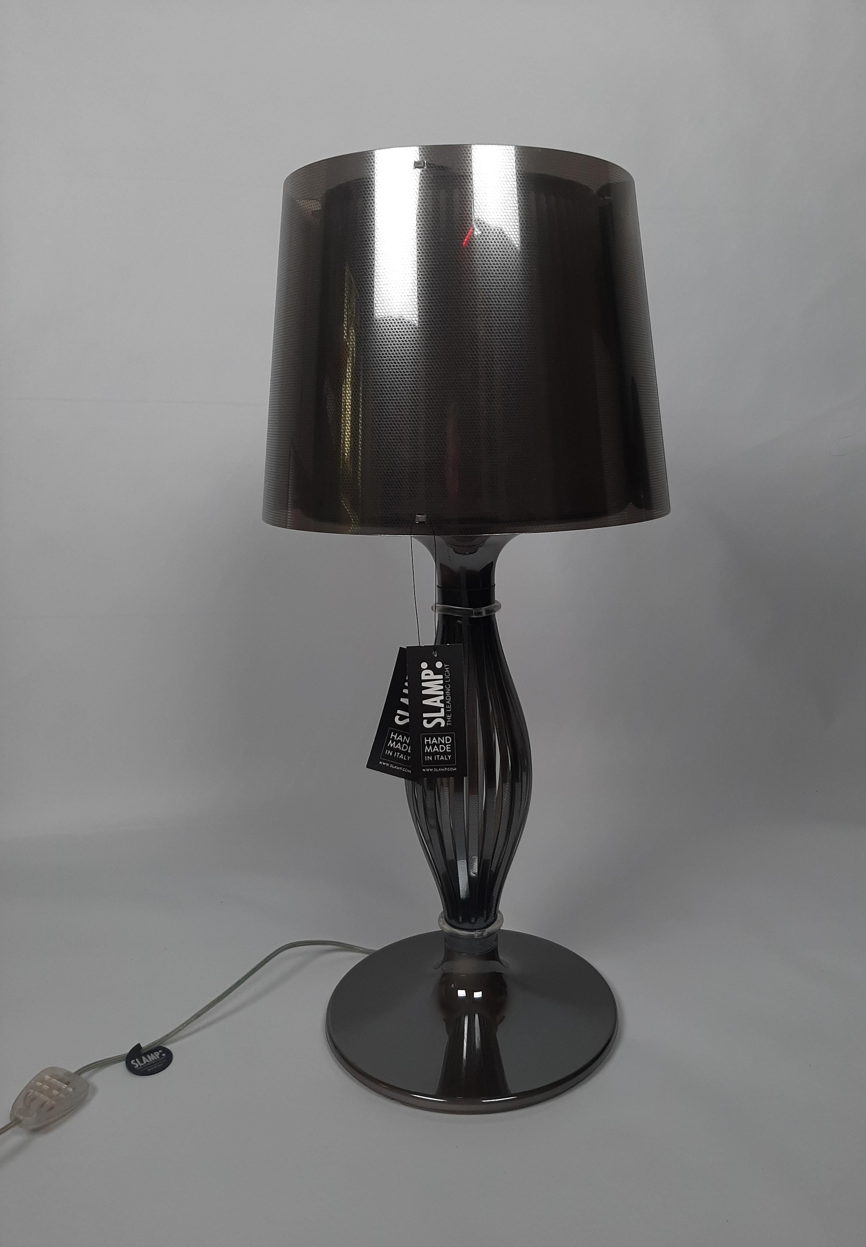 Liza Gray Table Lamp Slamp production In Good Condition For Sale In Torino, Piemonte