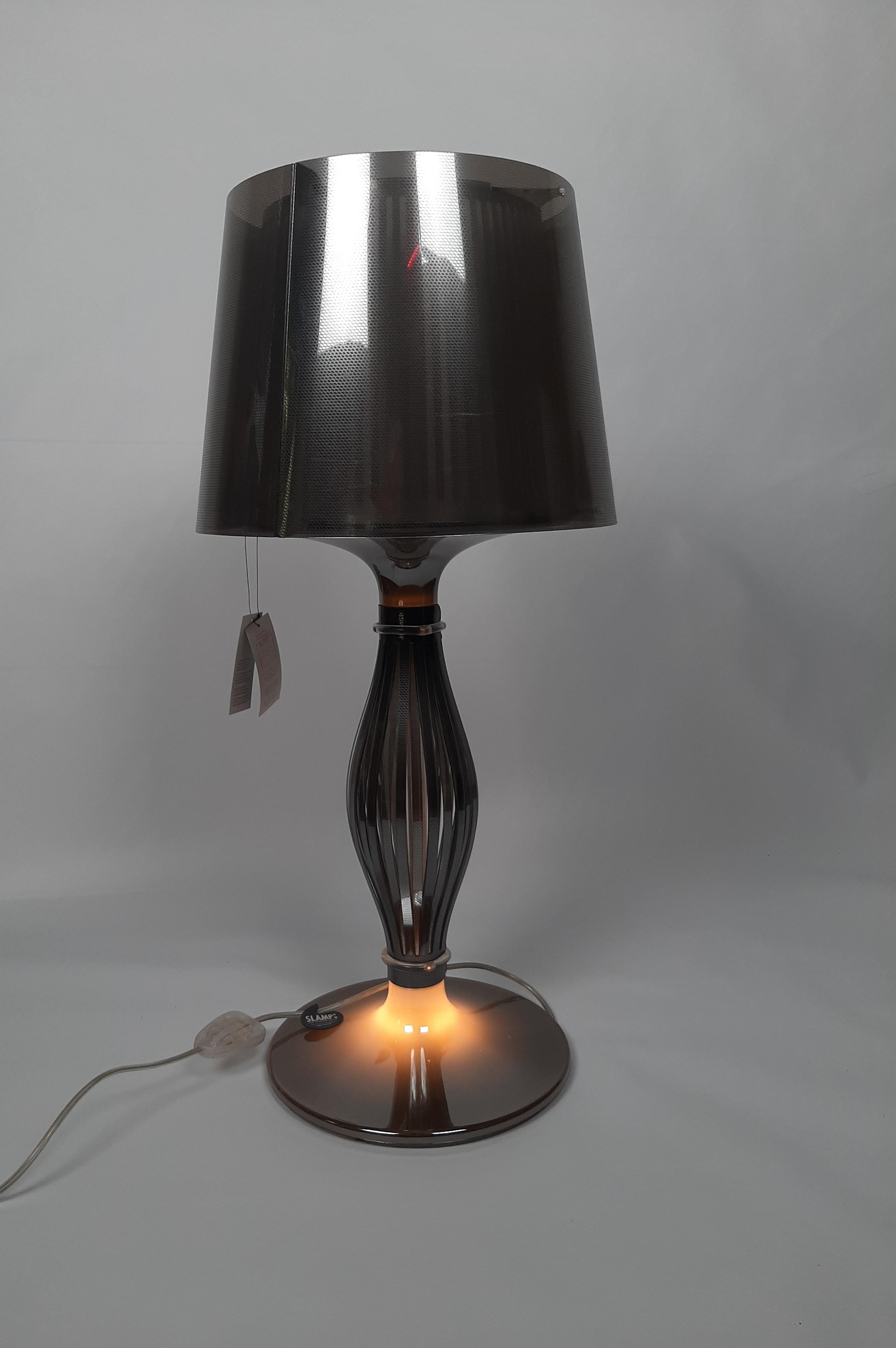 Liza Gray Table Lamp Slamp production For Sale 1