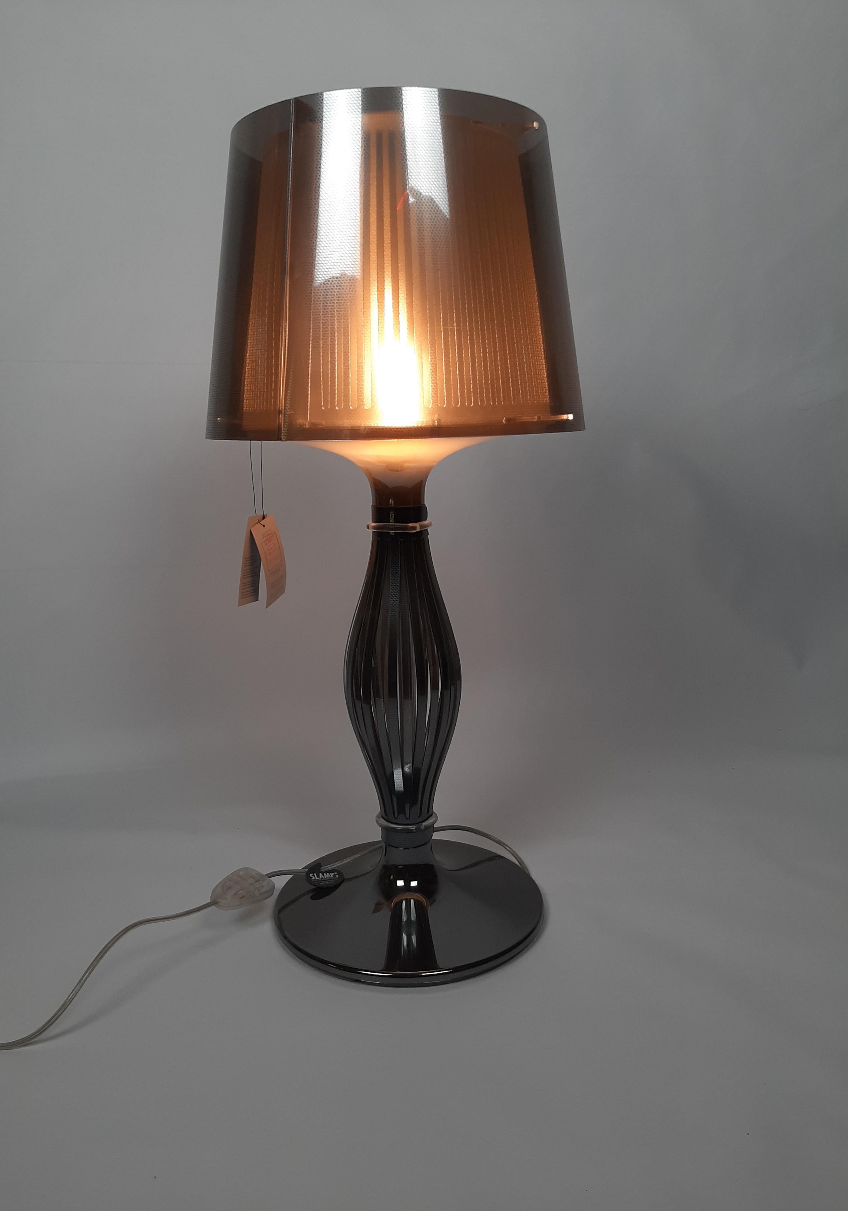 Liza Gray Table Lamp Slamp production For Sale 2