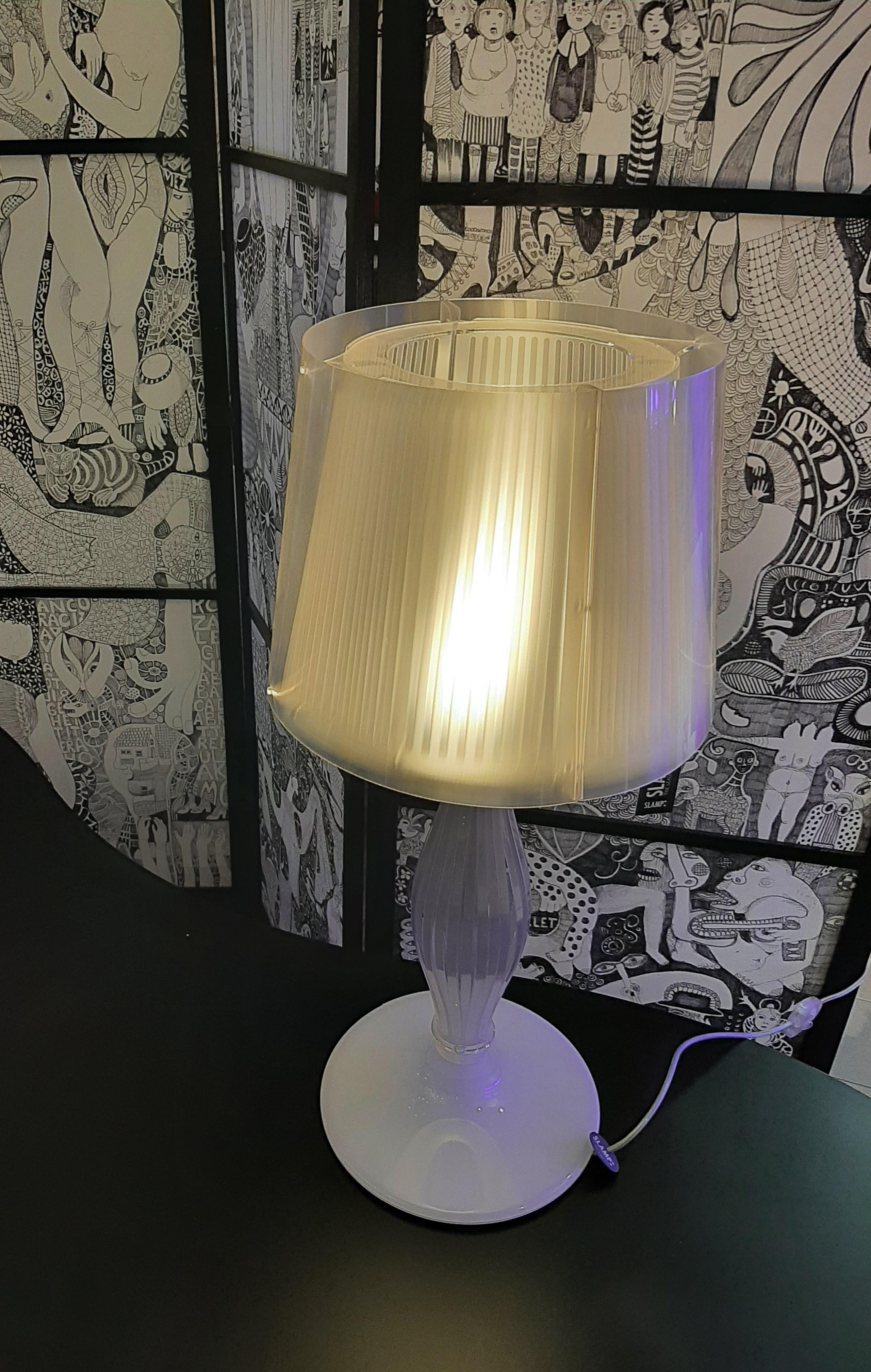 Italian Liza table lamp Slamp production For Sale