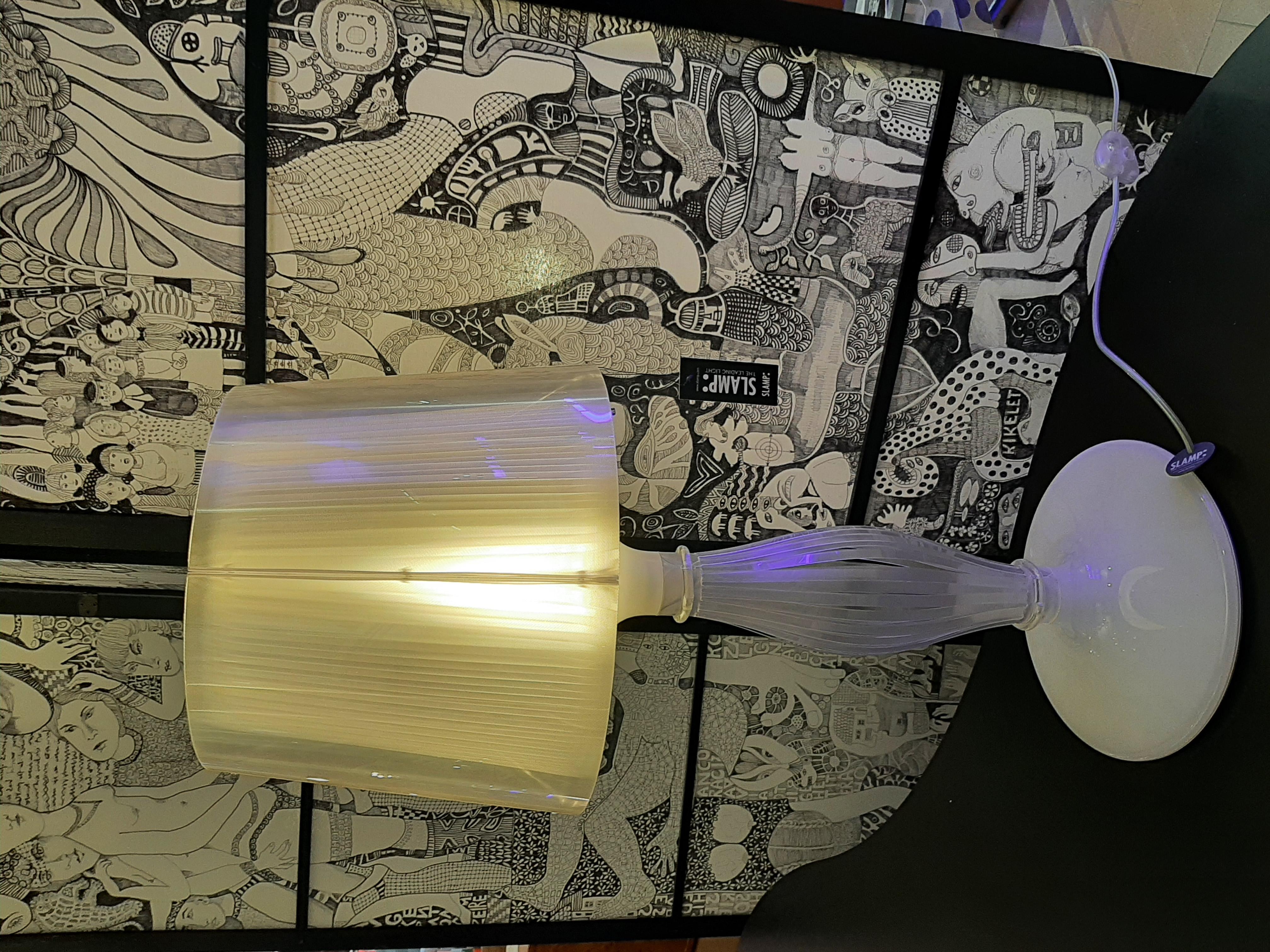 Lampe de table Liza produite par Slamp Bon état - En vente à Torino, Piemonte