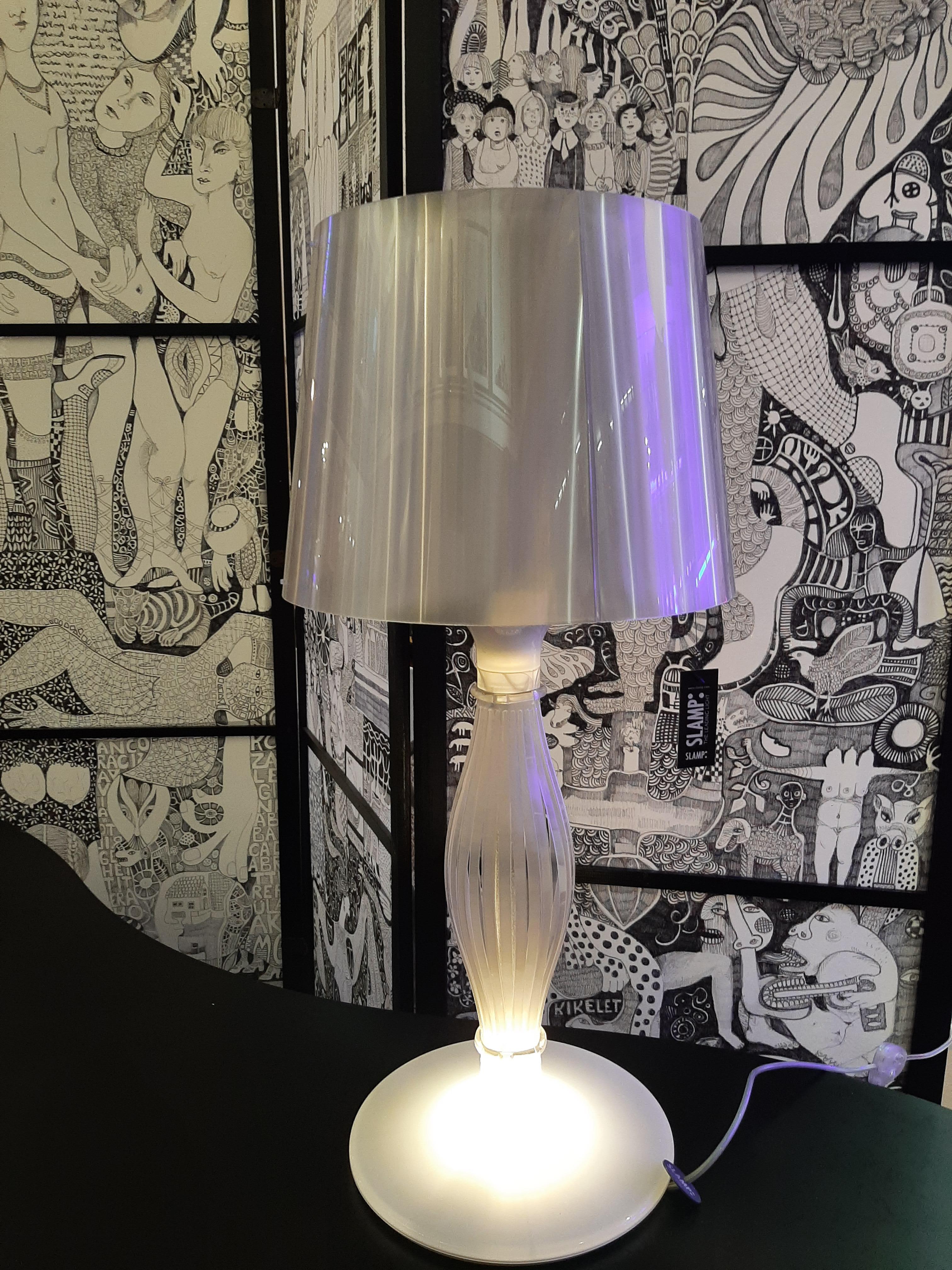 Plastique Lampe de table Liza produite par Slamp en vente