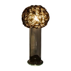 LT228 table lamp in Murano glass, Carlo Nason for A.V. Mazzega, Italy