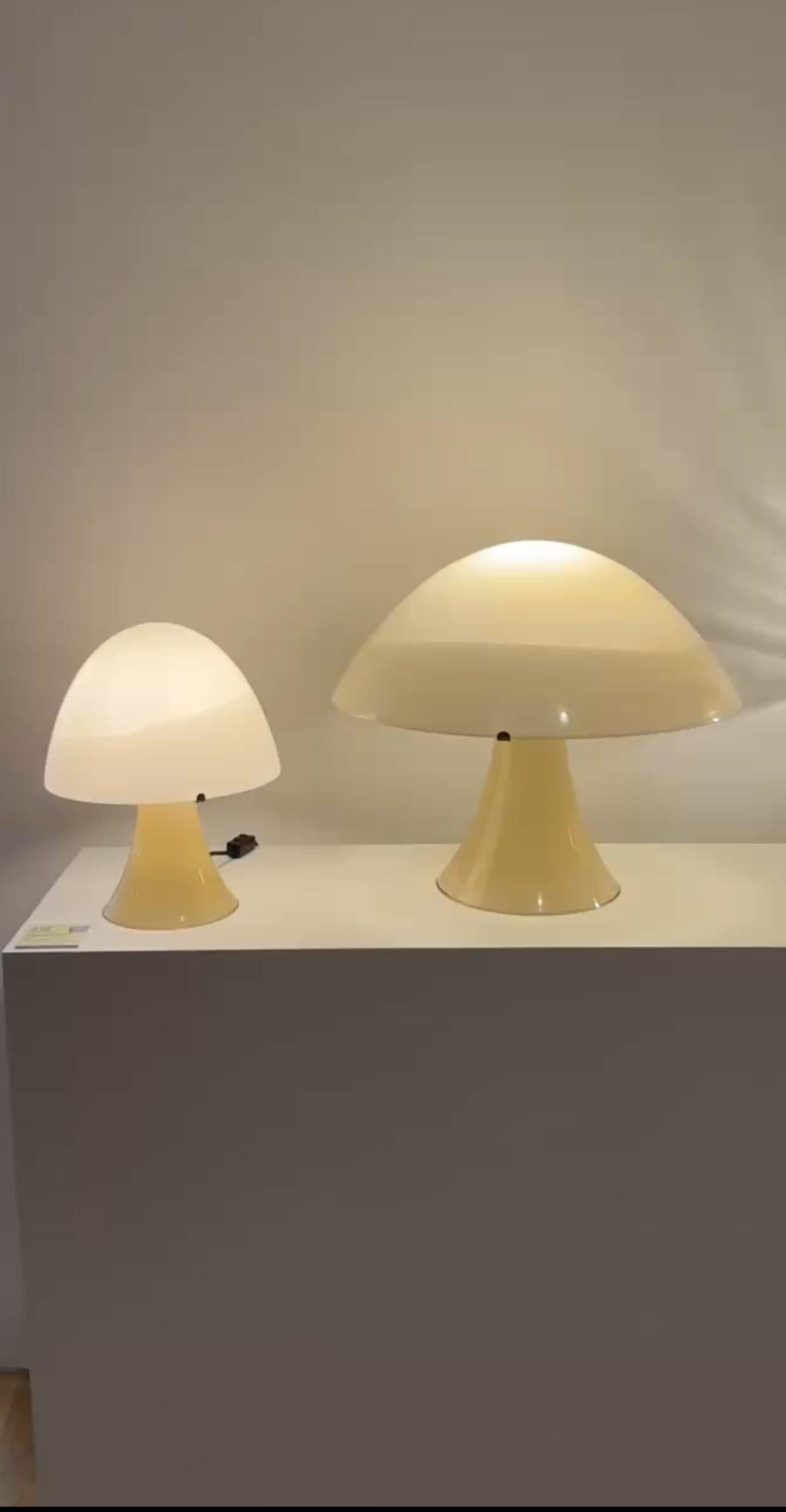 Lámpara de sobremesa en forma de seta LT309, diseño Carlo Nason para A.V. Mazzega en venta 1